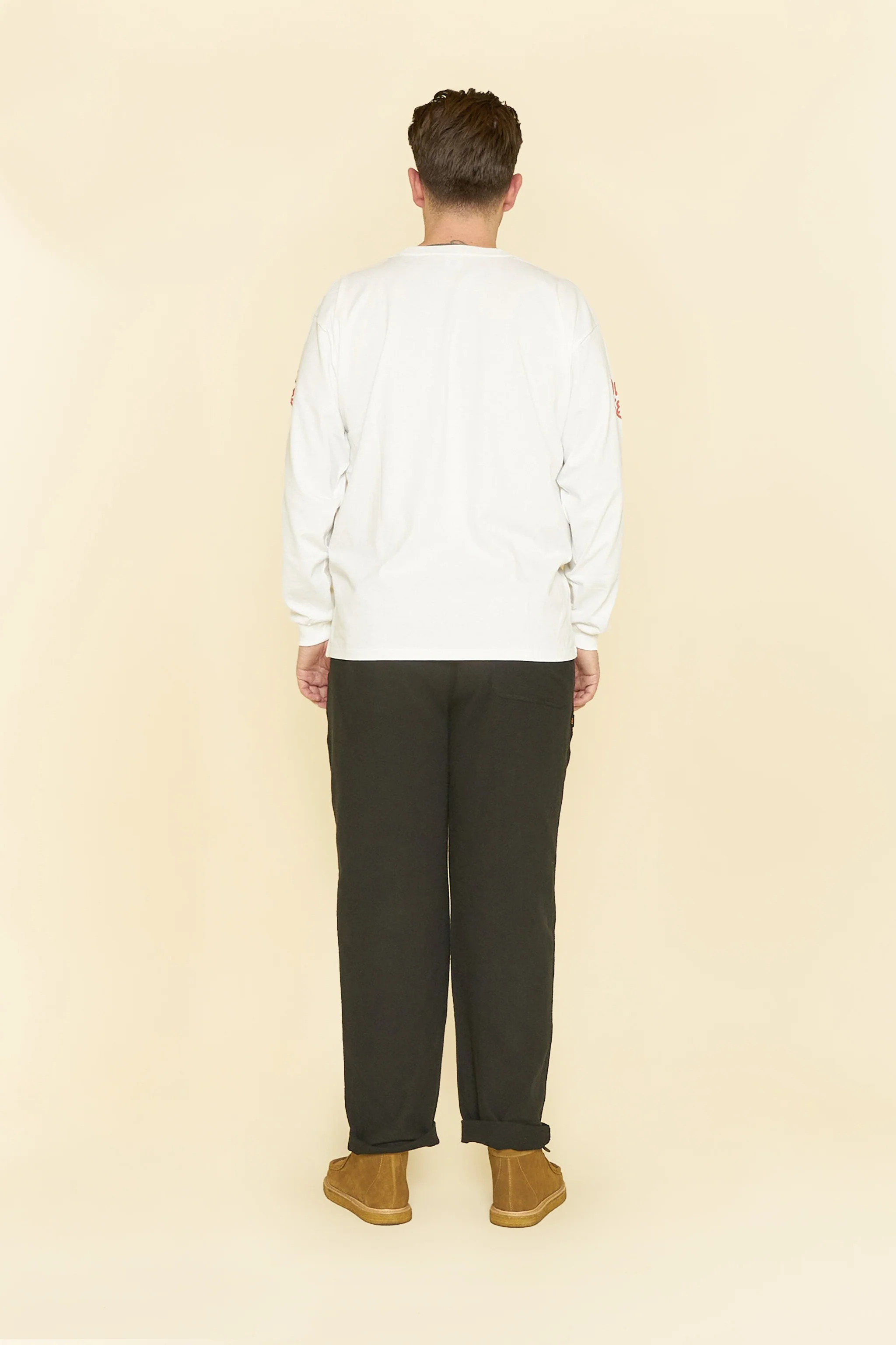 Radiall Posse L/S T-Shirt - White - Image 3