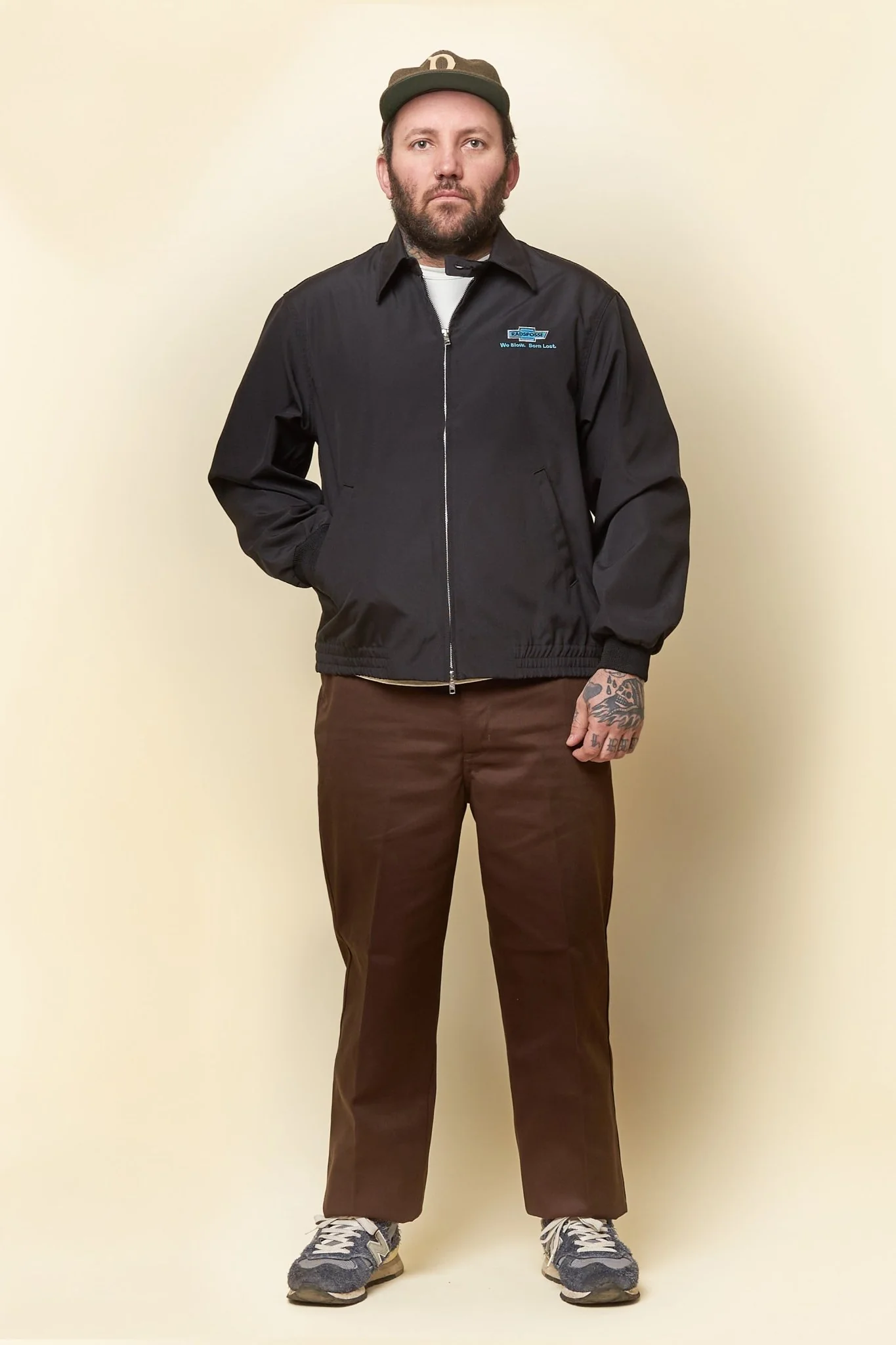 Radiall Posse Zip Up Blouson - Black - Image 4