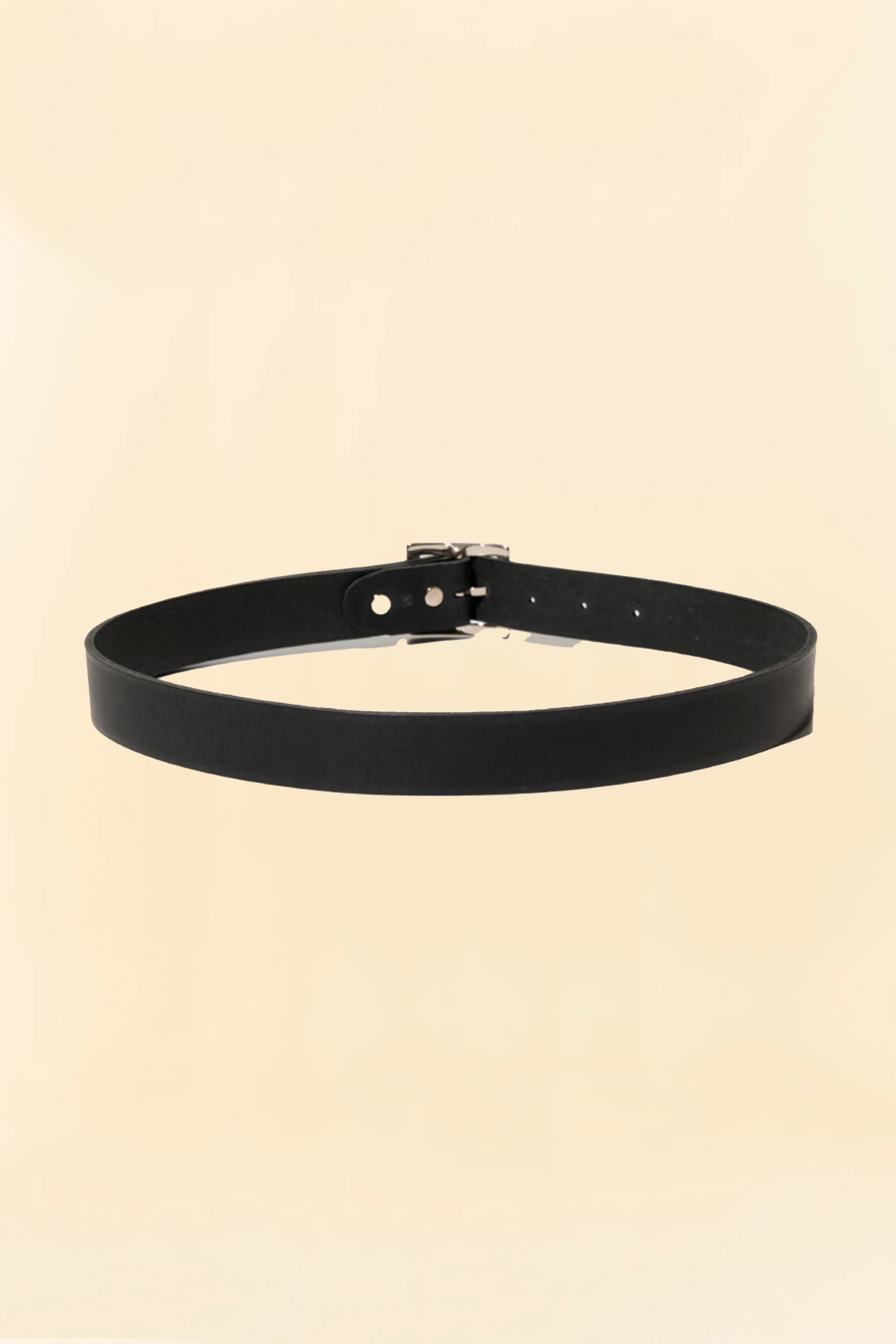 Radiall Rhodes Leather Belt - Black - Image 2