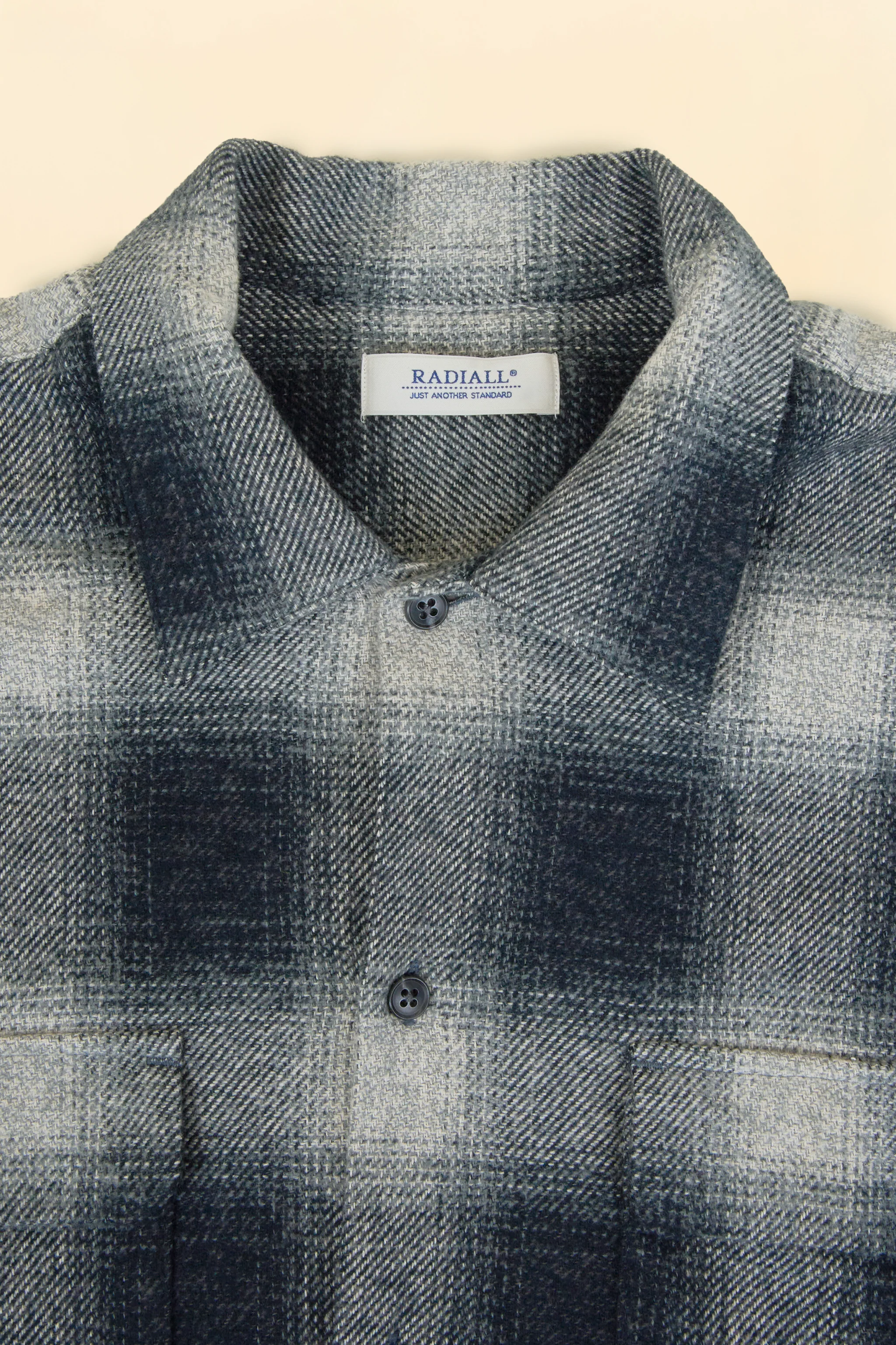 Radiall Shore Open-Collared Shirt - Black - Image 3