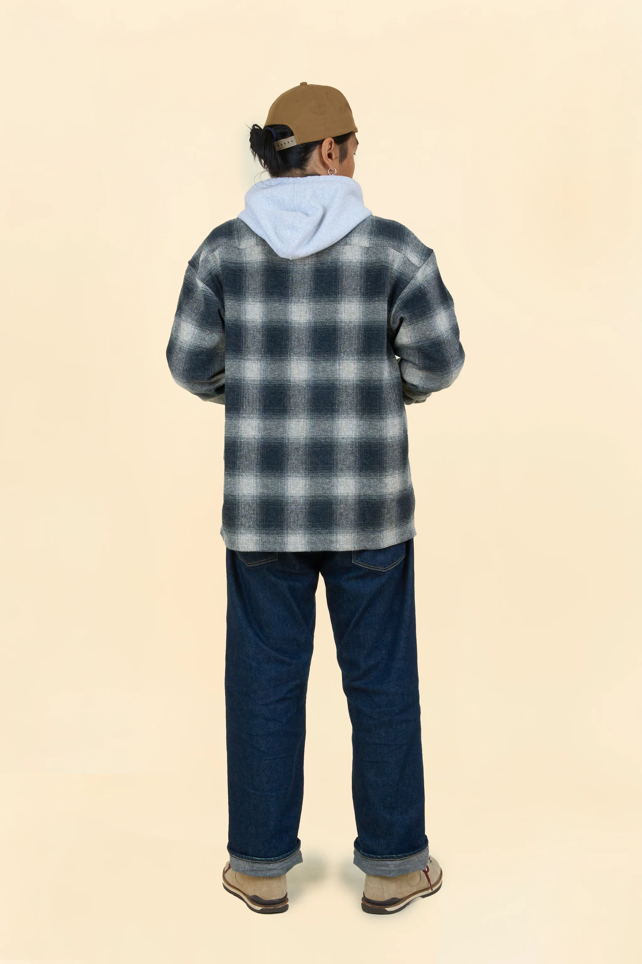 Radiall Shore Open-Collared Shirt - Black - Image 6
