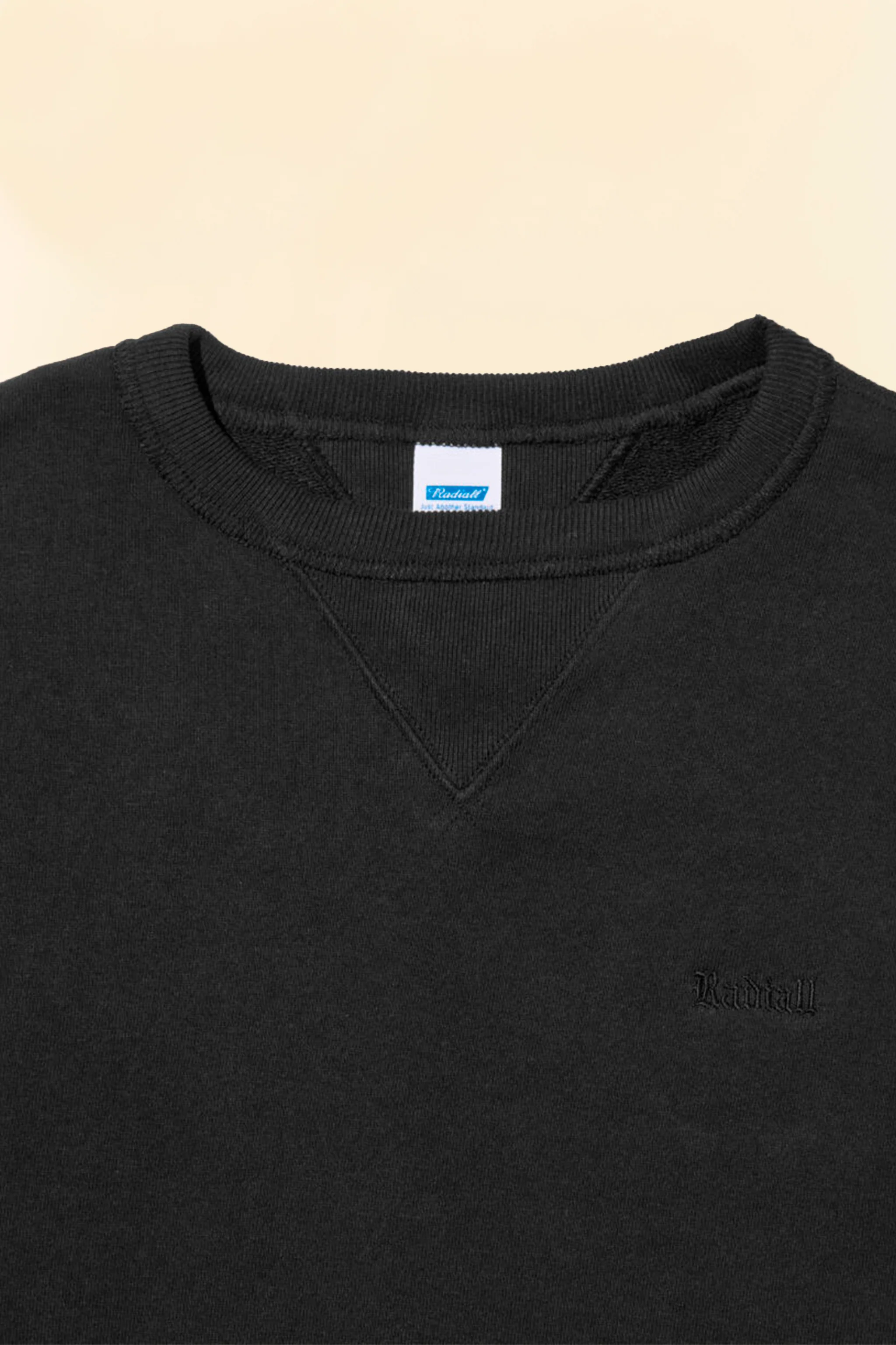 Radiall Sidevalve Loopwheel Sweatshirt - Ink Black - Image 4