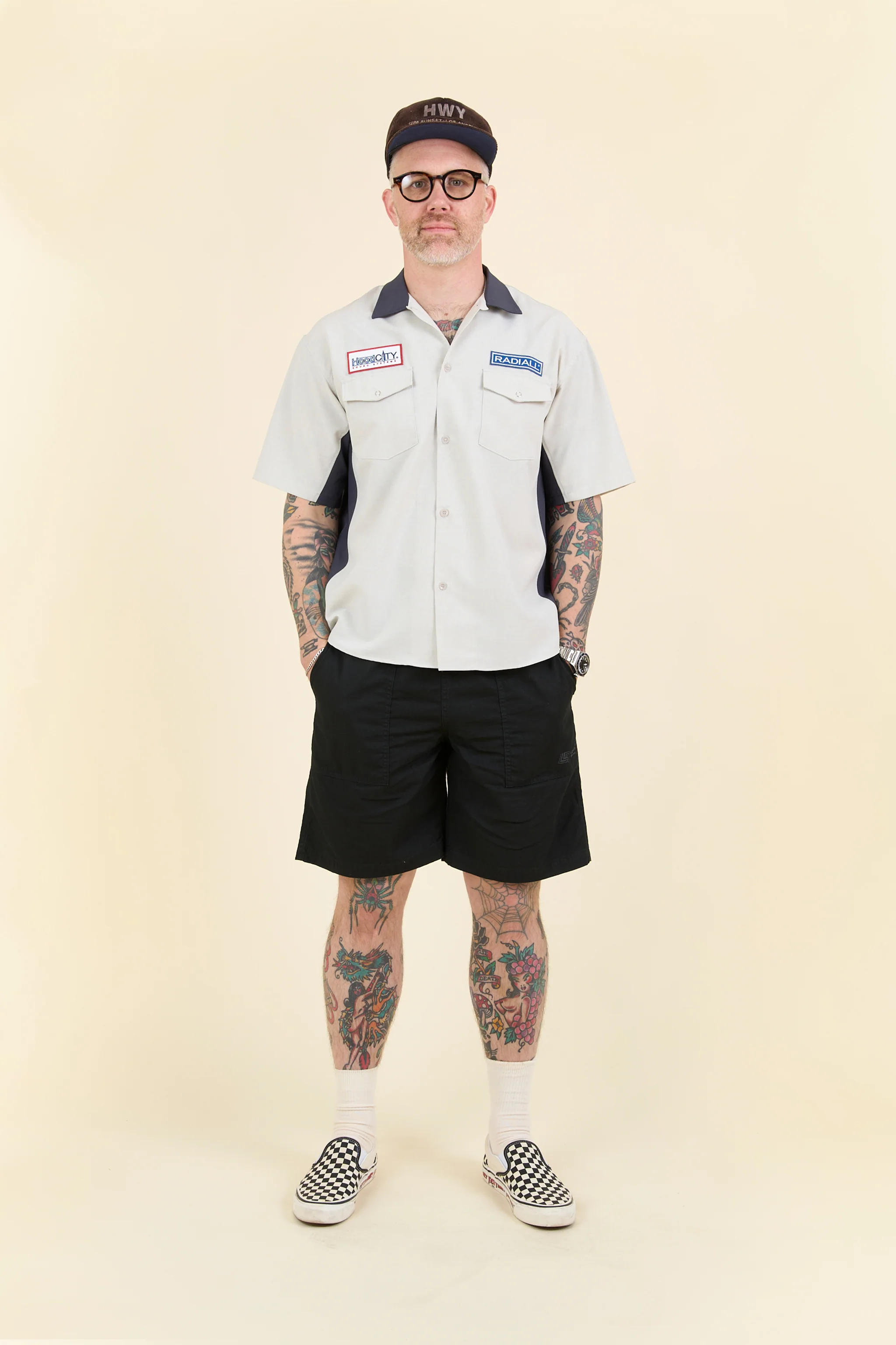 Radiall Surfin Bird Easy Shorts - Black - Image 2