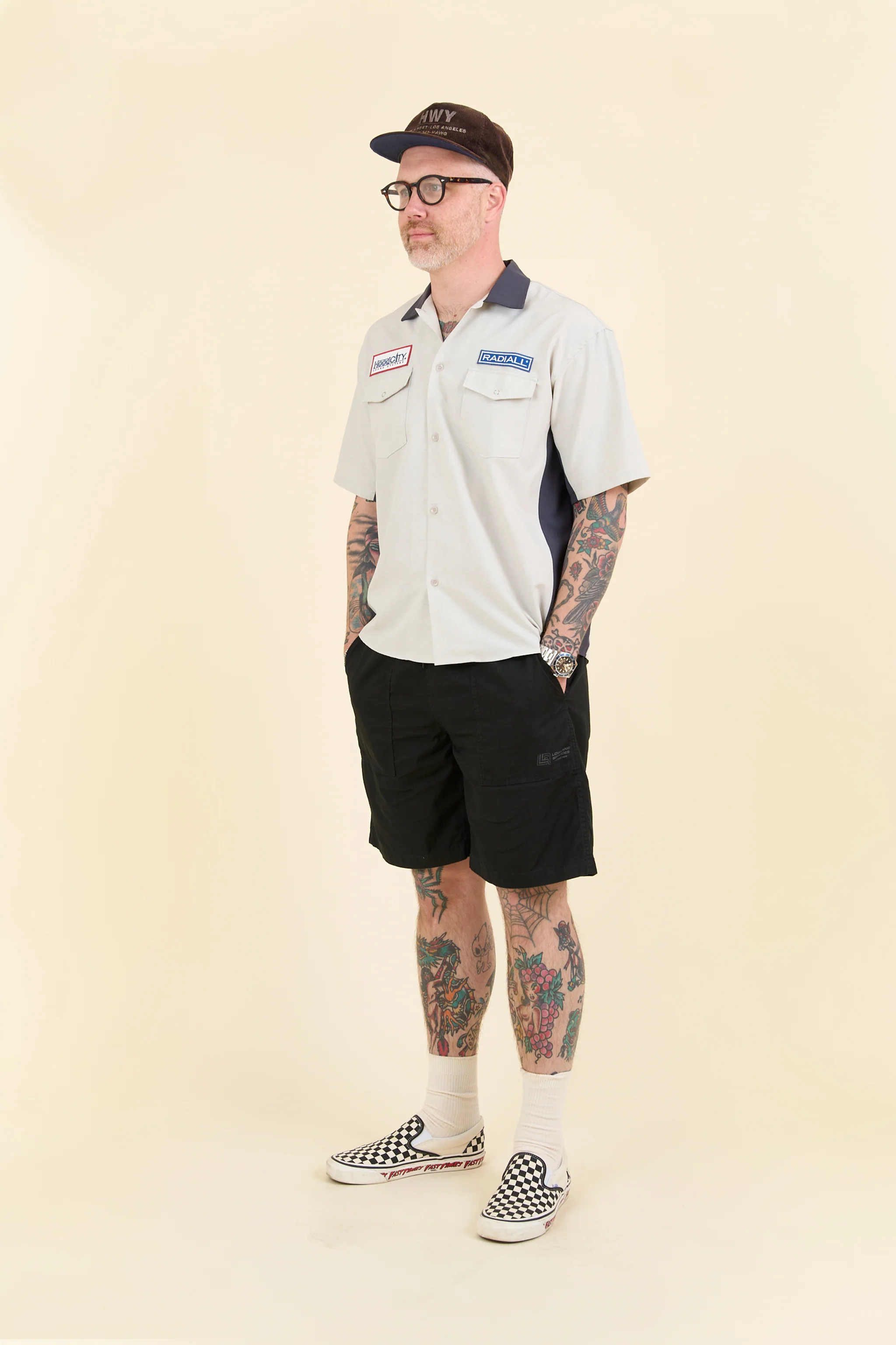 Radiall Surfin Bird Easy Shorts - Black - Image 3
