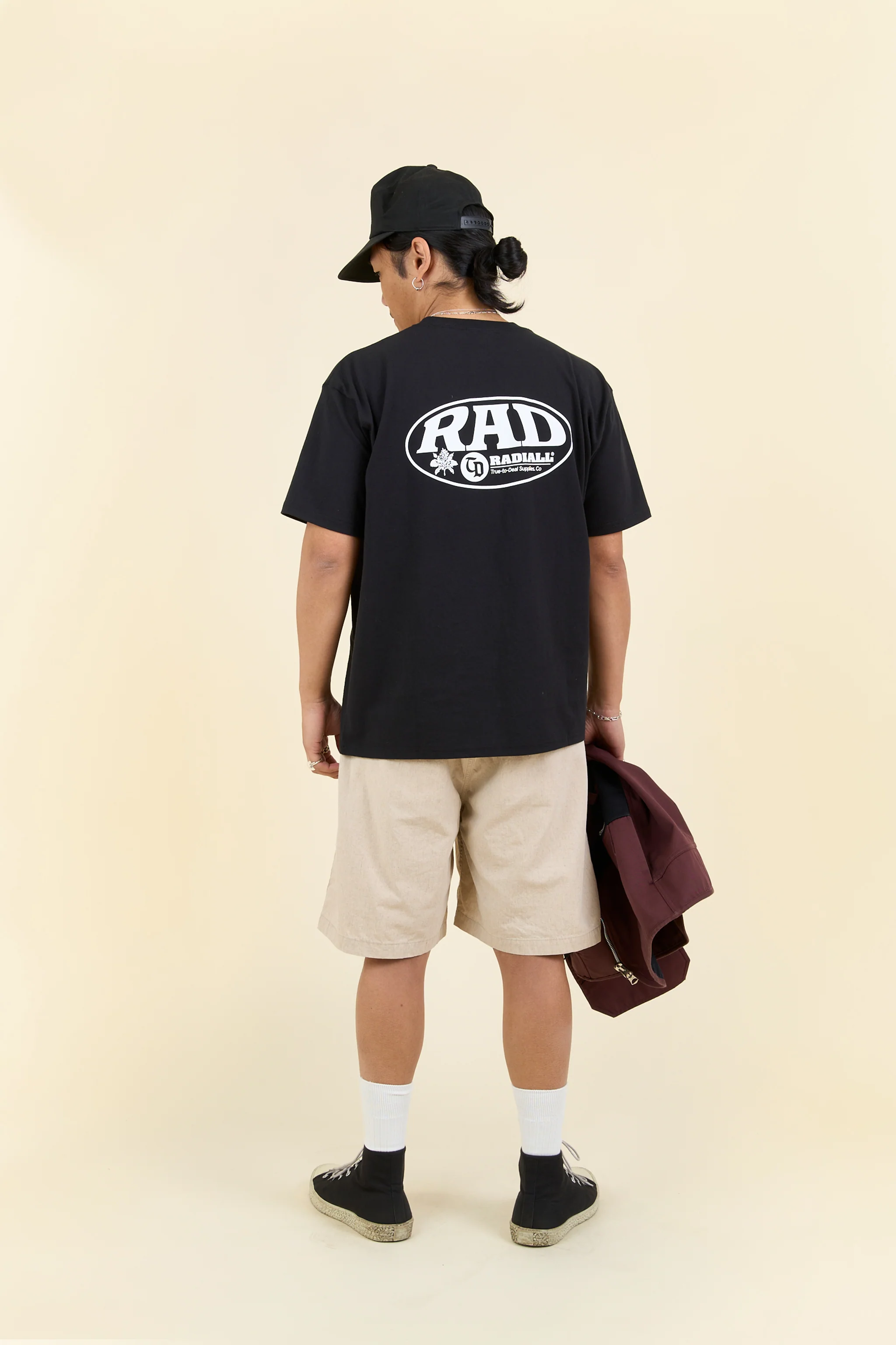 Radiall Surfin Bird Easy Shorts - Oatmeal - Image 4