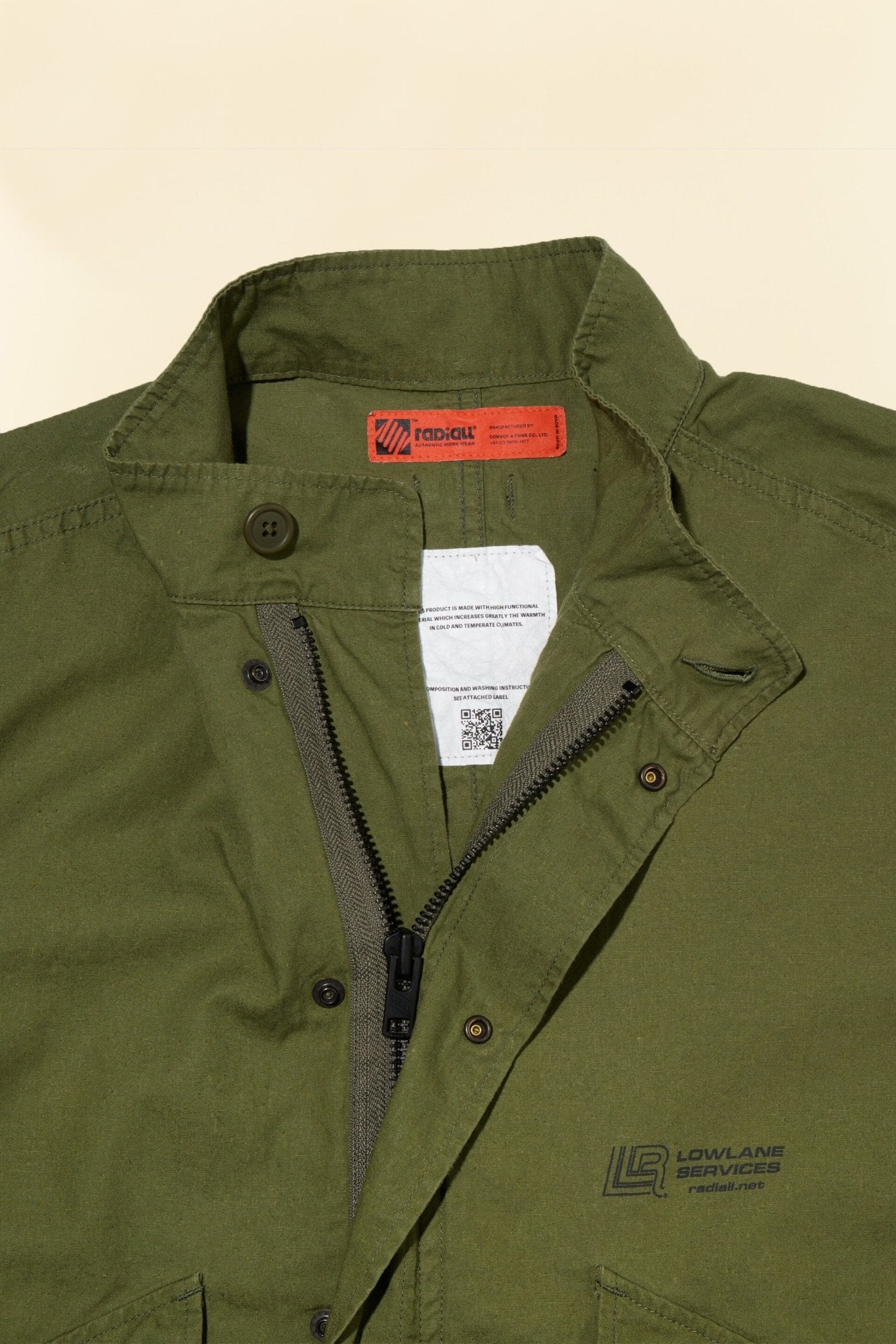Radiall Modified M-51 Field Jacket - Green Surfin Bird - Image 3