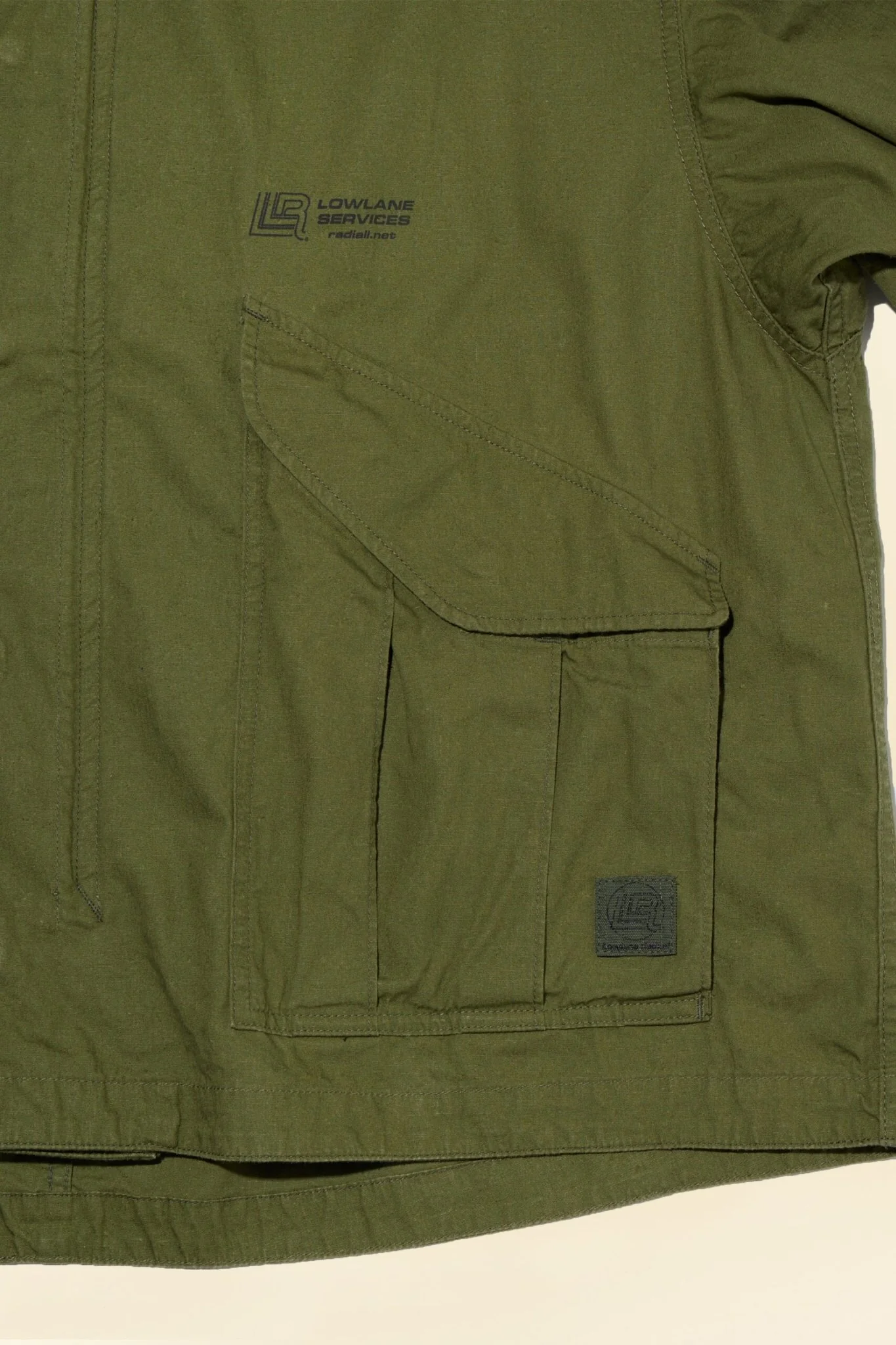 Radiall Modified M-51 Field Jacket - Green Surfin Bird - Image 5
