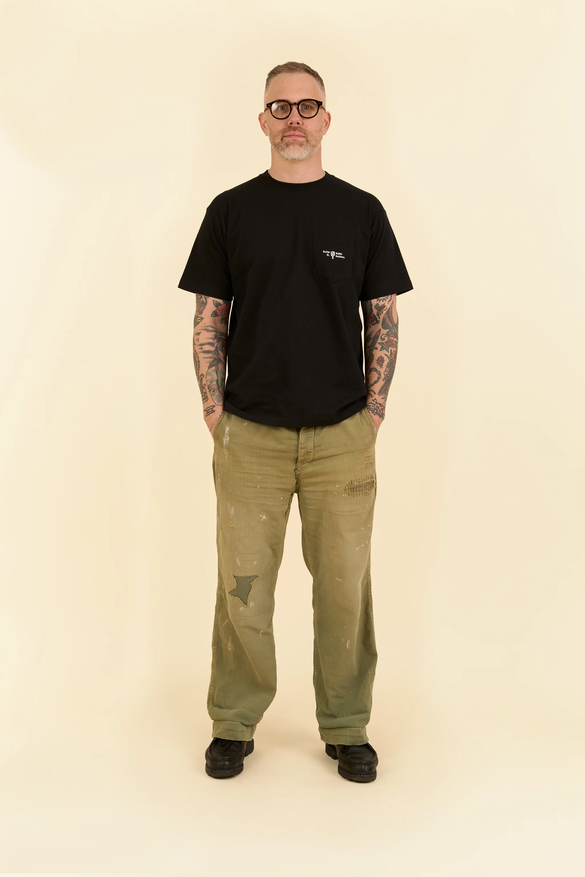 Radiall "Too Hot" Crew Neck T-Shirt - Black - Image 2