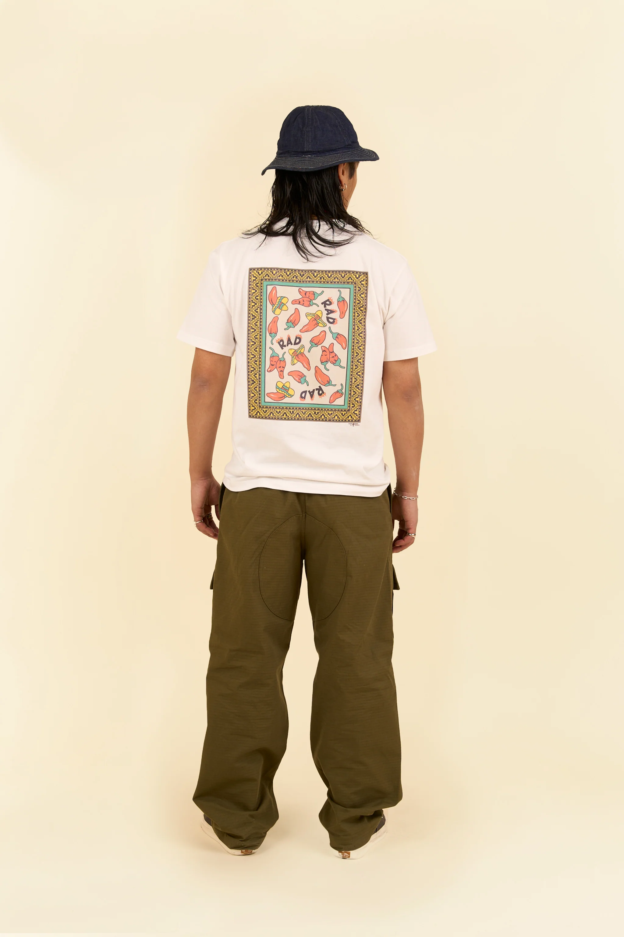 Radiall "Too Hot" Crew Neck T-Shirt - White - Image 4