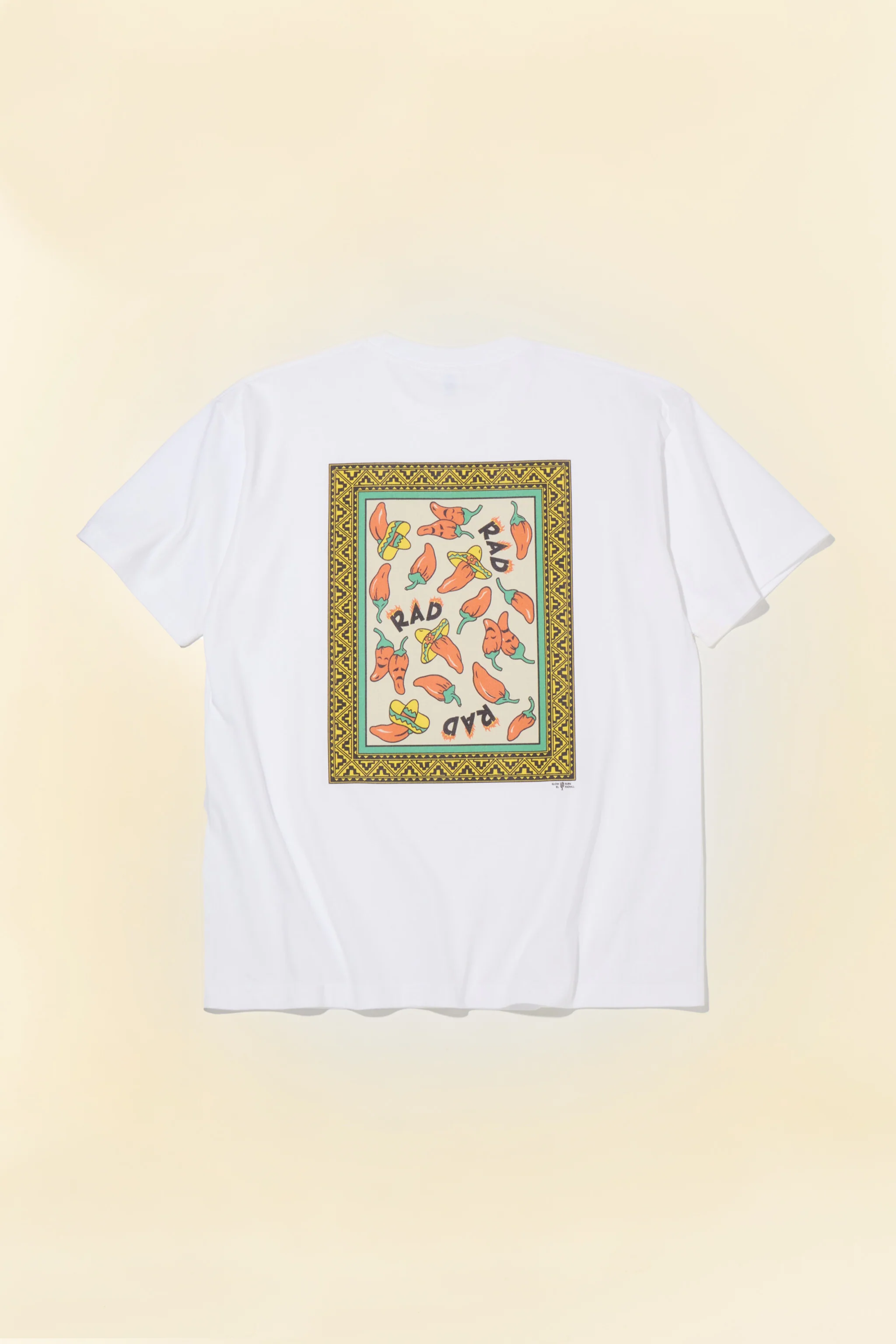 Radiall "Too Hot" Crew Neck T-Shirt - White - Image 5