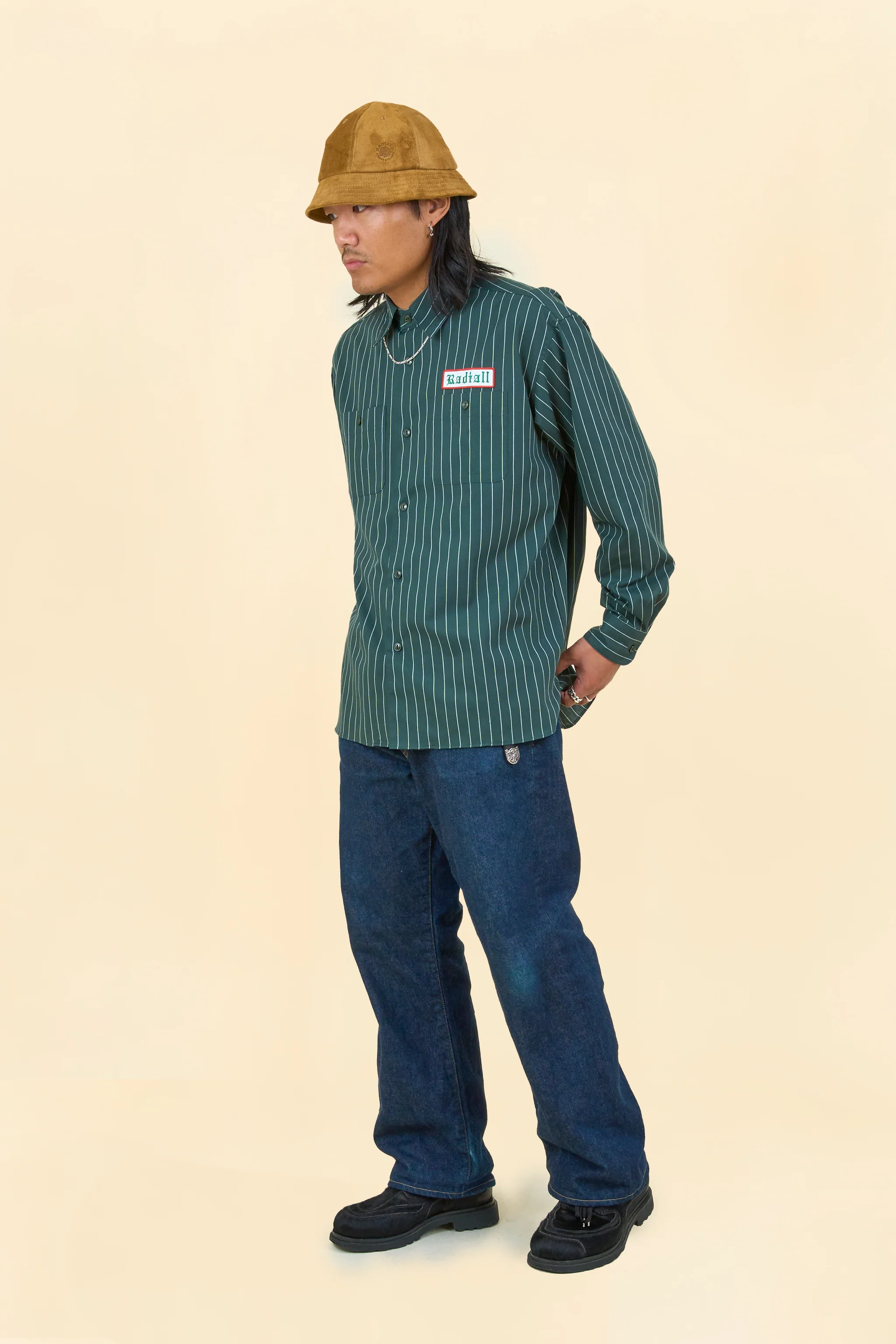 Radiall Vox Shirt - Green - Image 3