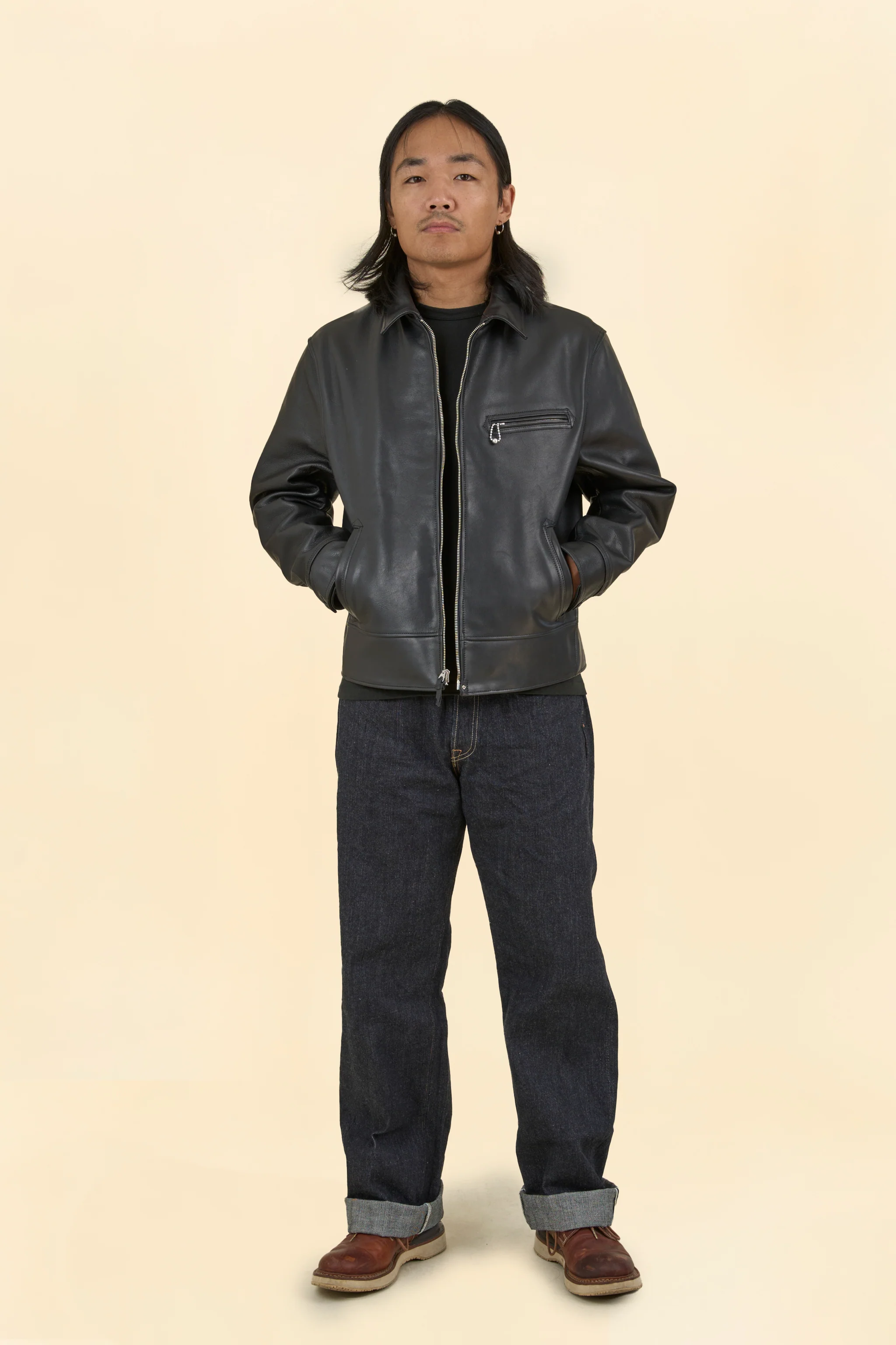 Rats 30's Leather Sports Jacket - Image 9