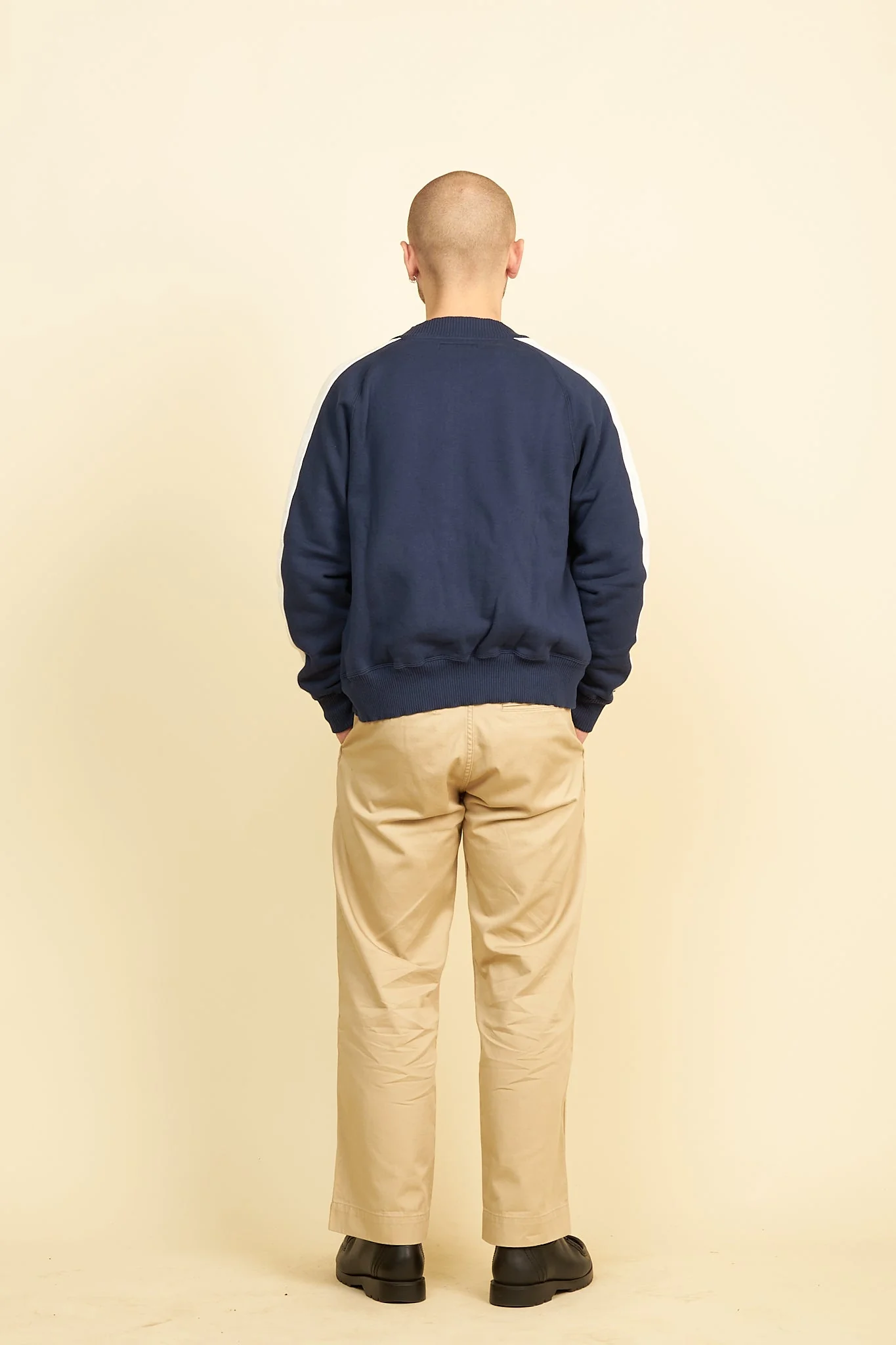 Rats 50's Zip Sweat - Navy - Image 6