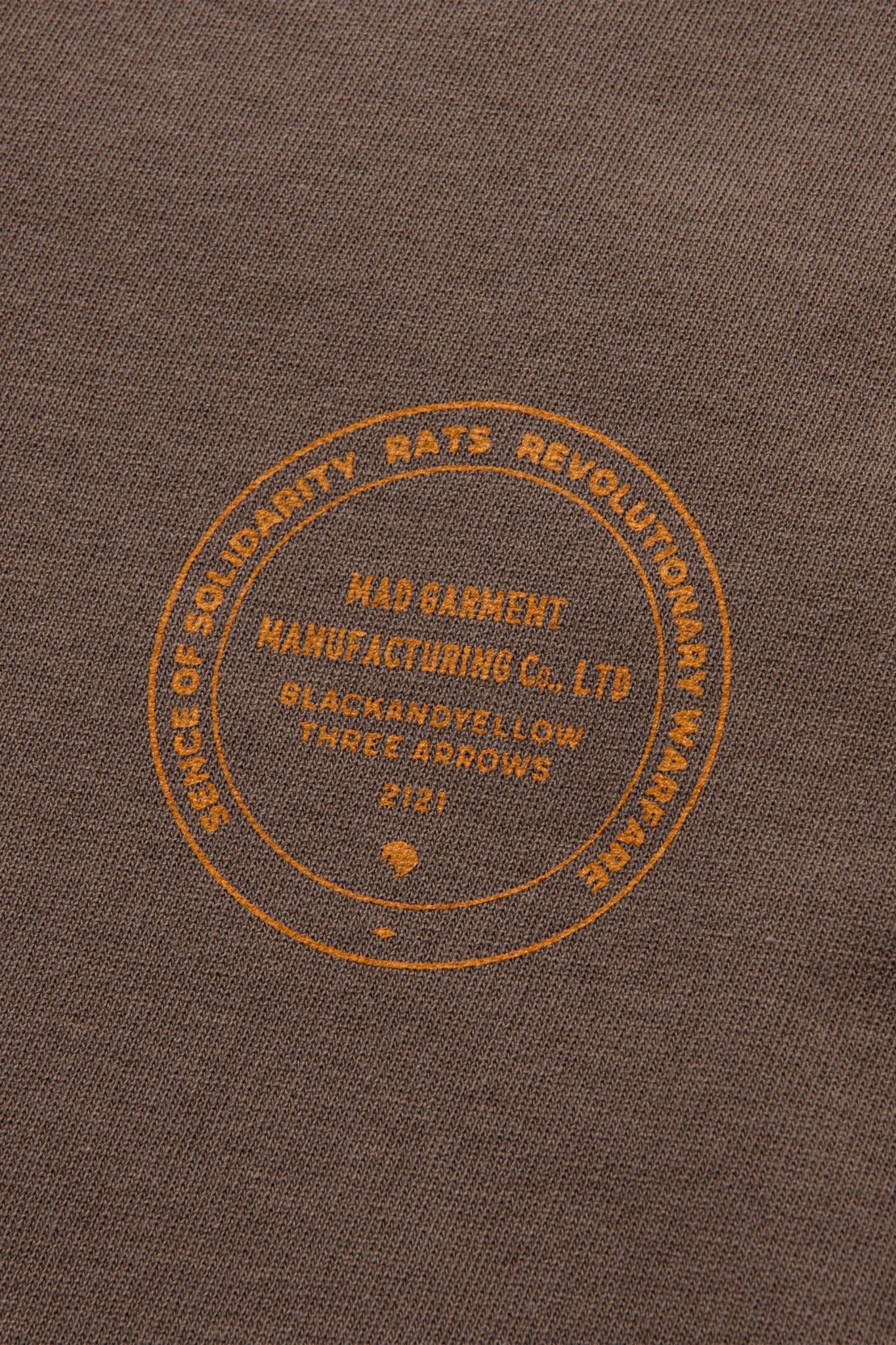 Rats Ash Long Sleeve T-shirt - Ash Brown - Image 5