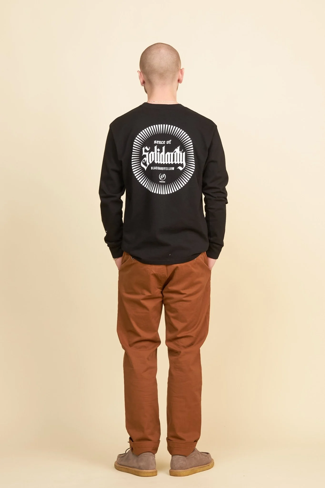 Rats Chino Pants Slim - Brown - Image 6