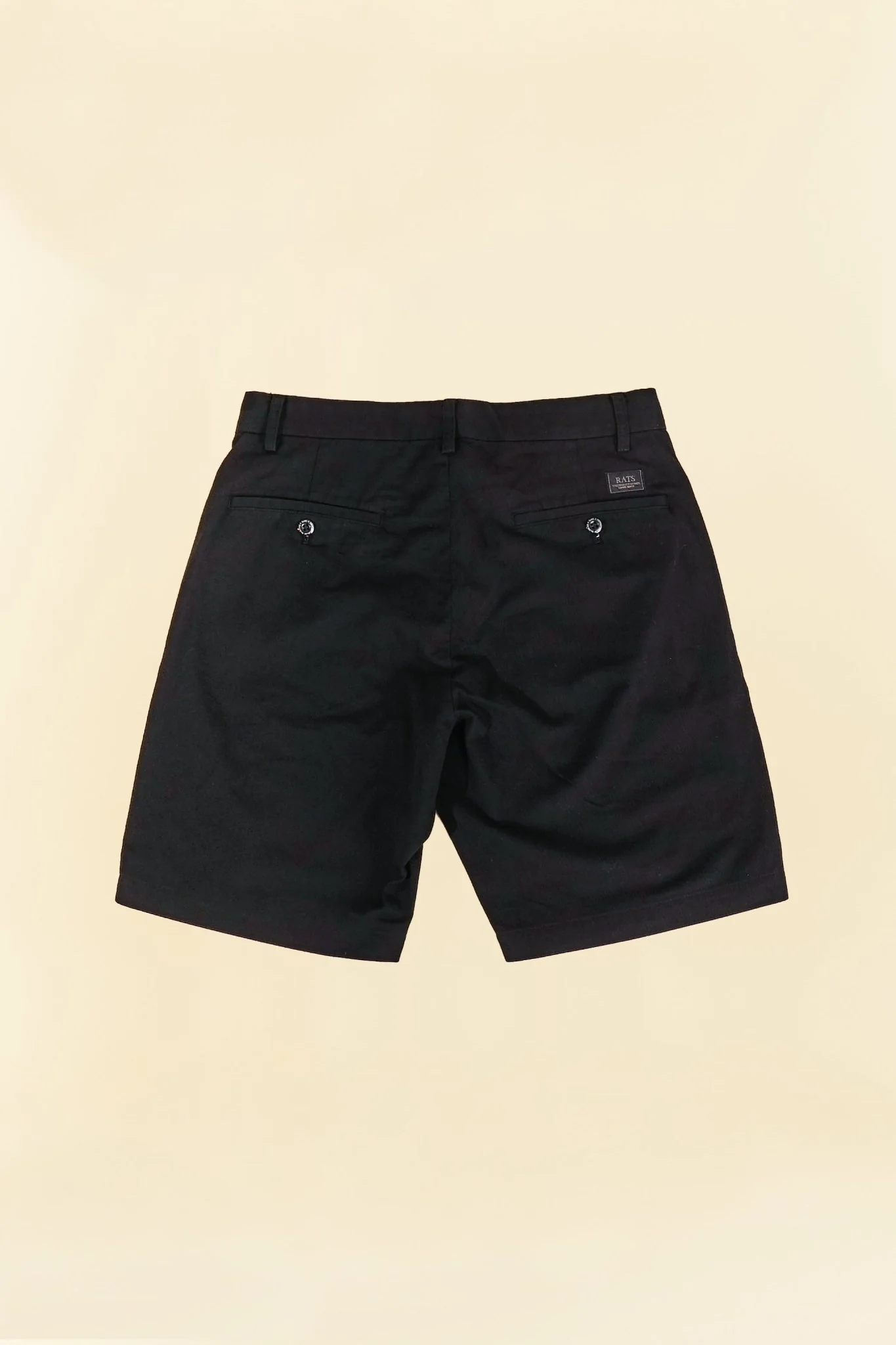 Rats Chino Short - Black - Image 3
