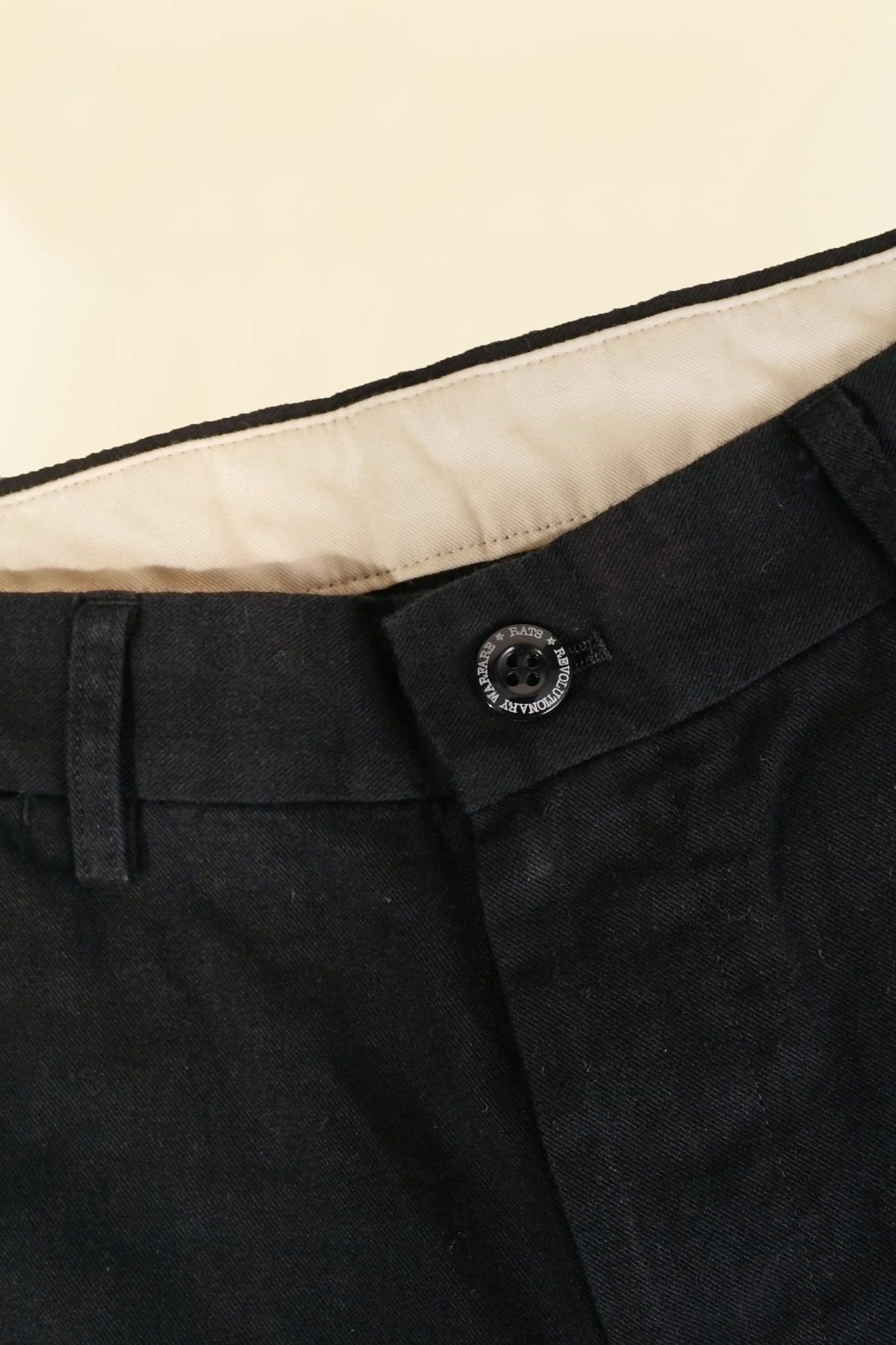 Rats Chino Short - Black - Image 7