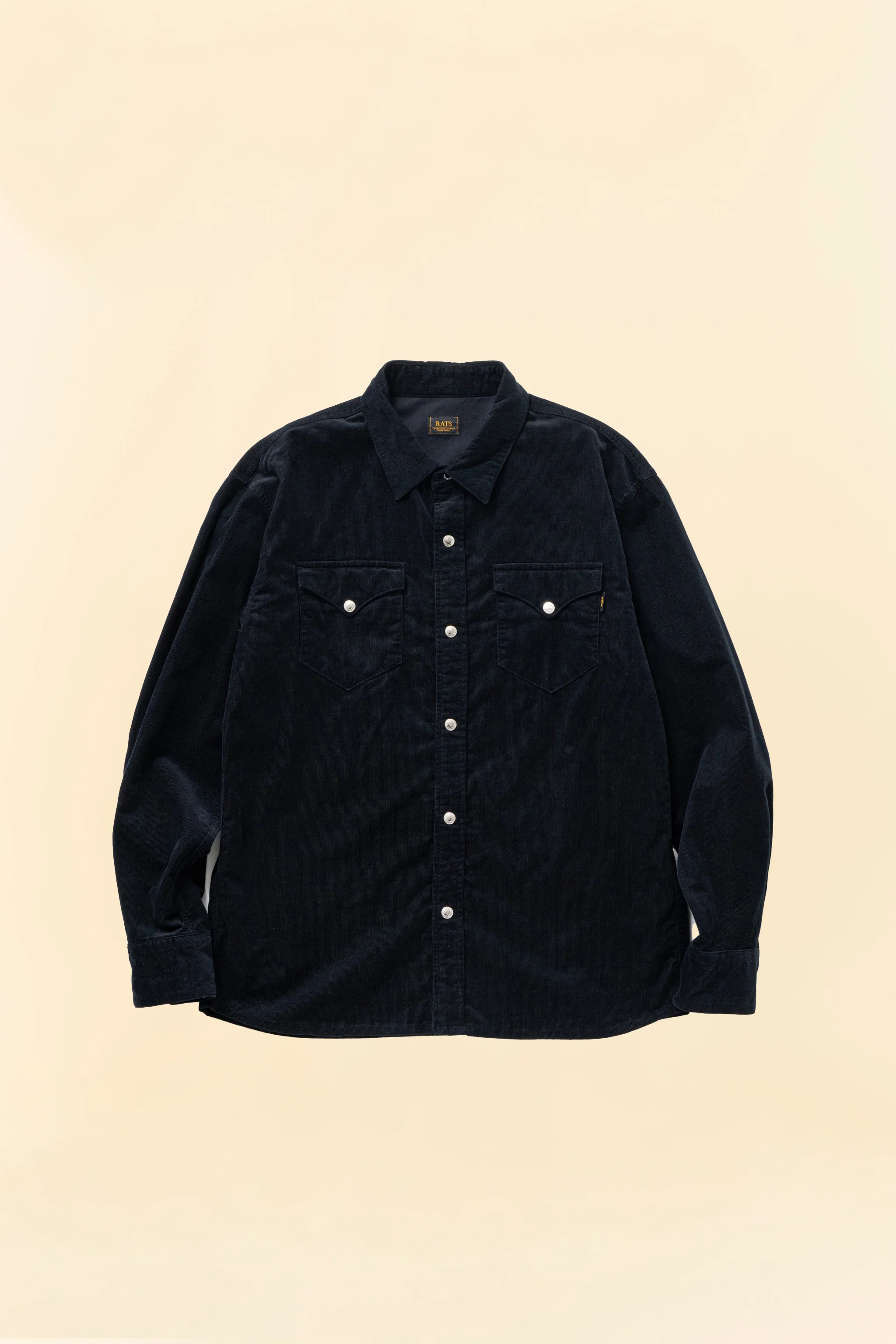 Rats Corduroy Shirt - Black