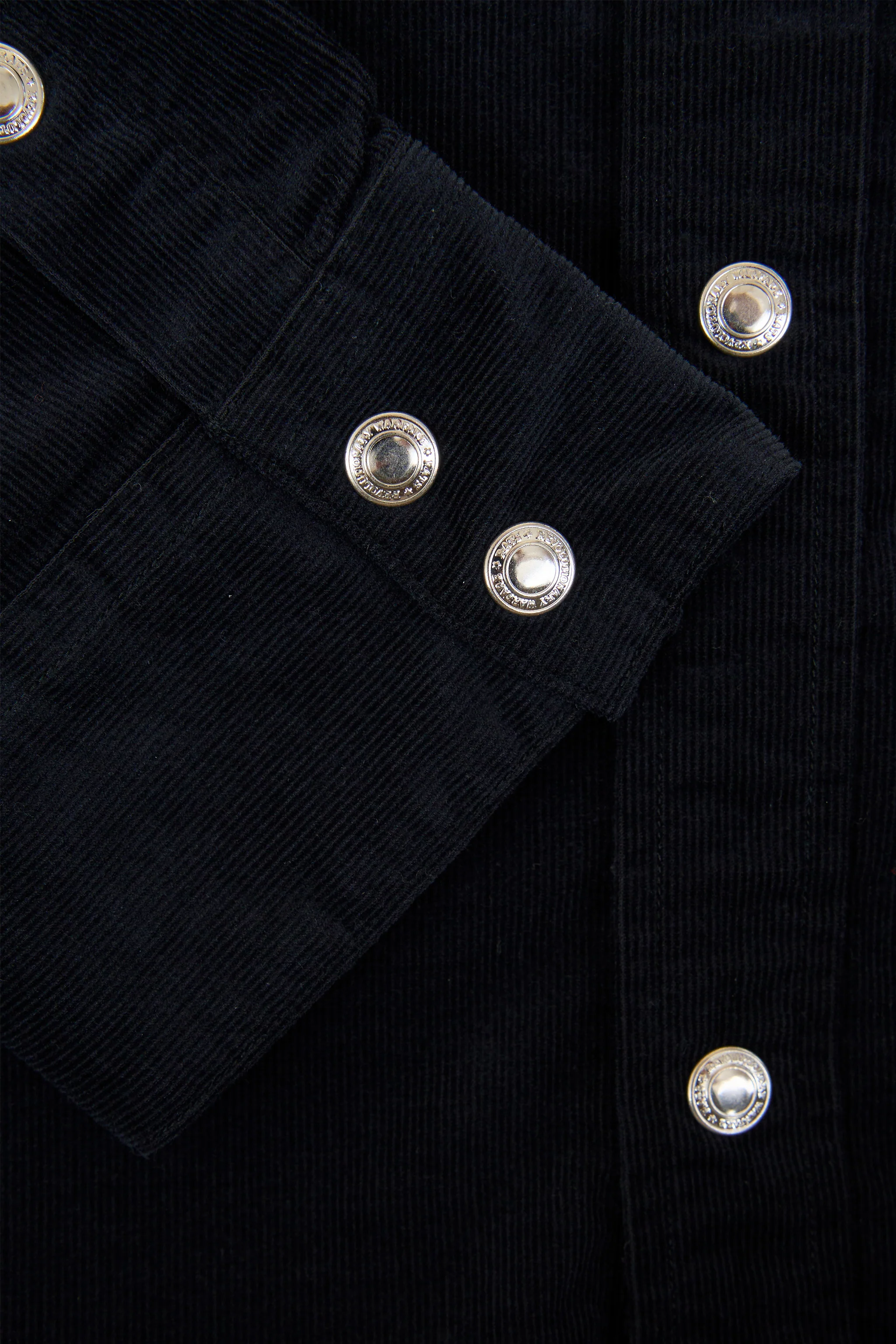 Rats Corduroy Shirt - Black - Image 7