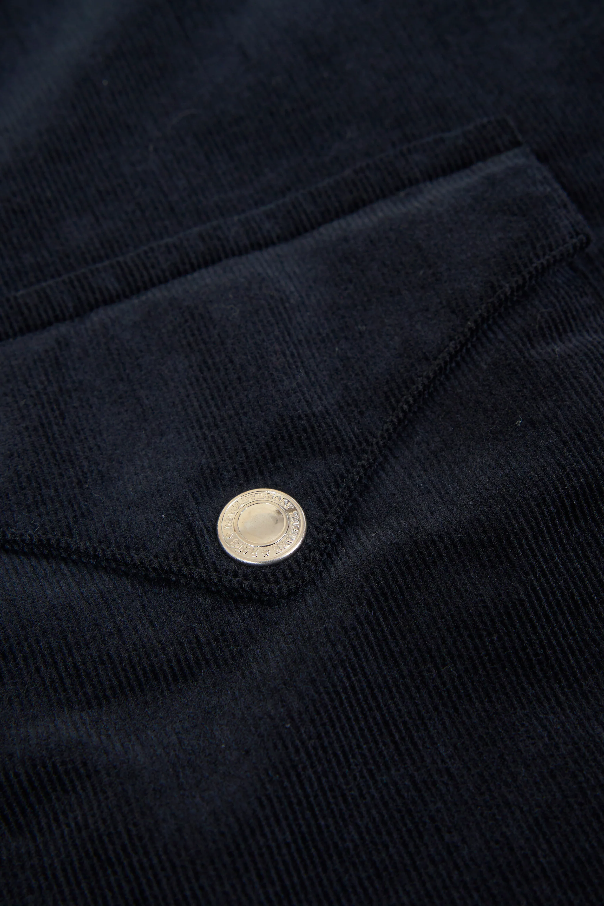 Rats Corduroy Shirt - Black - Image 9