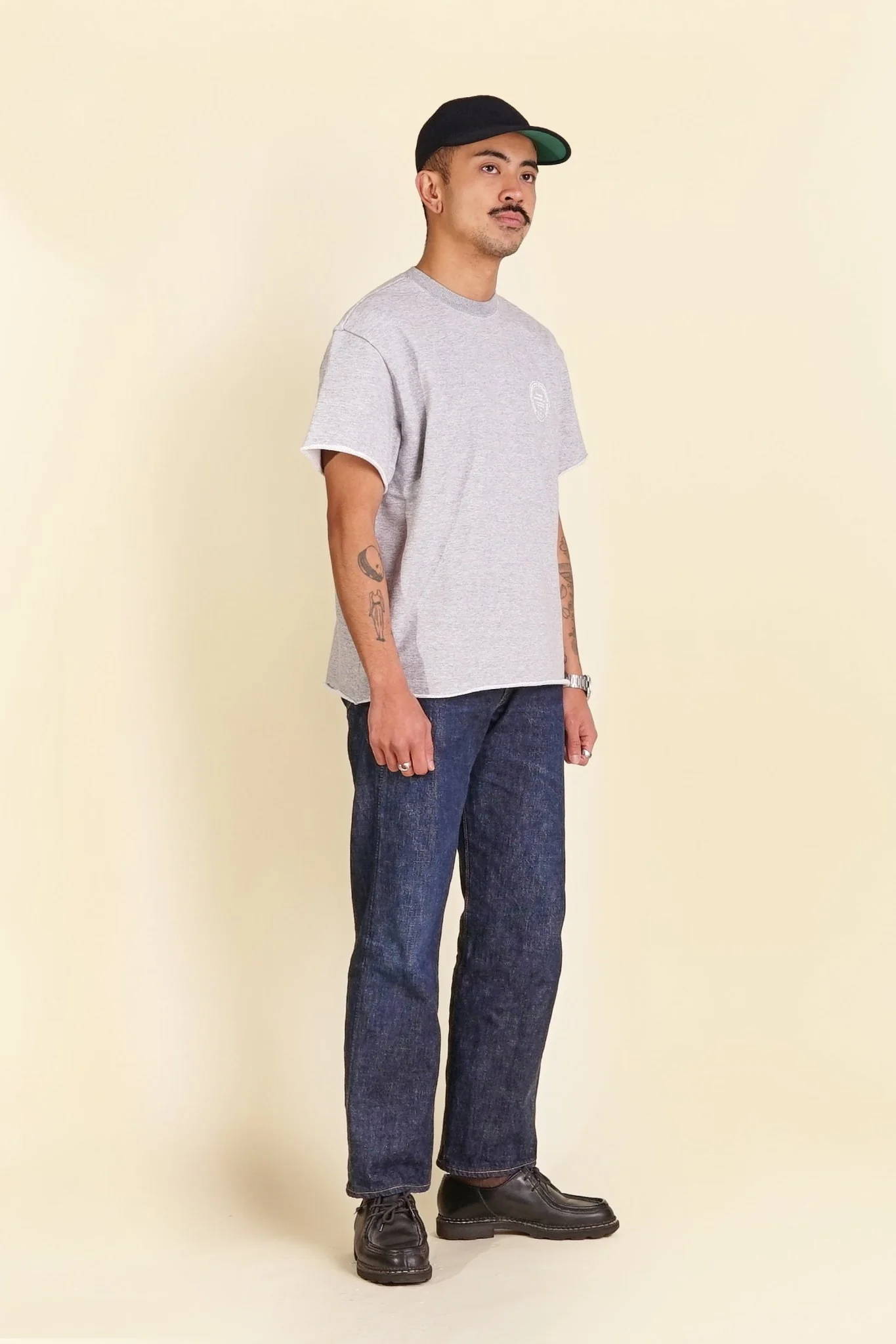Rats Cut Off Sweat - Grey - Image 4