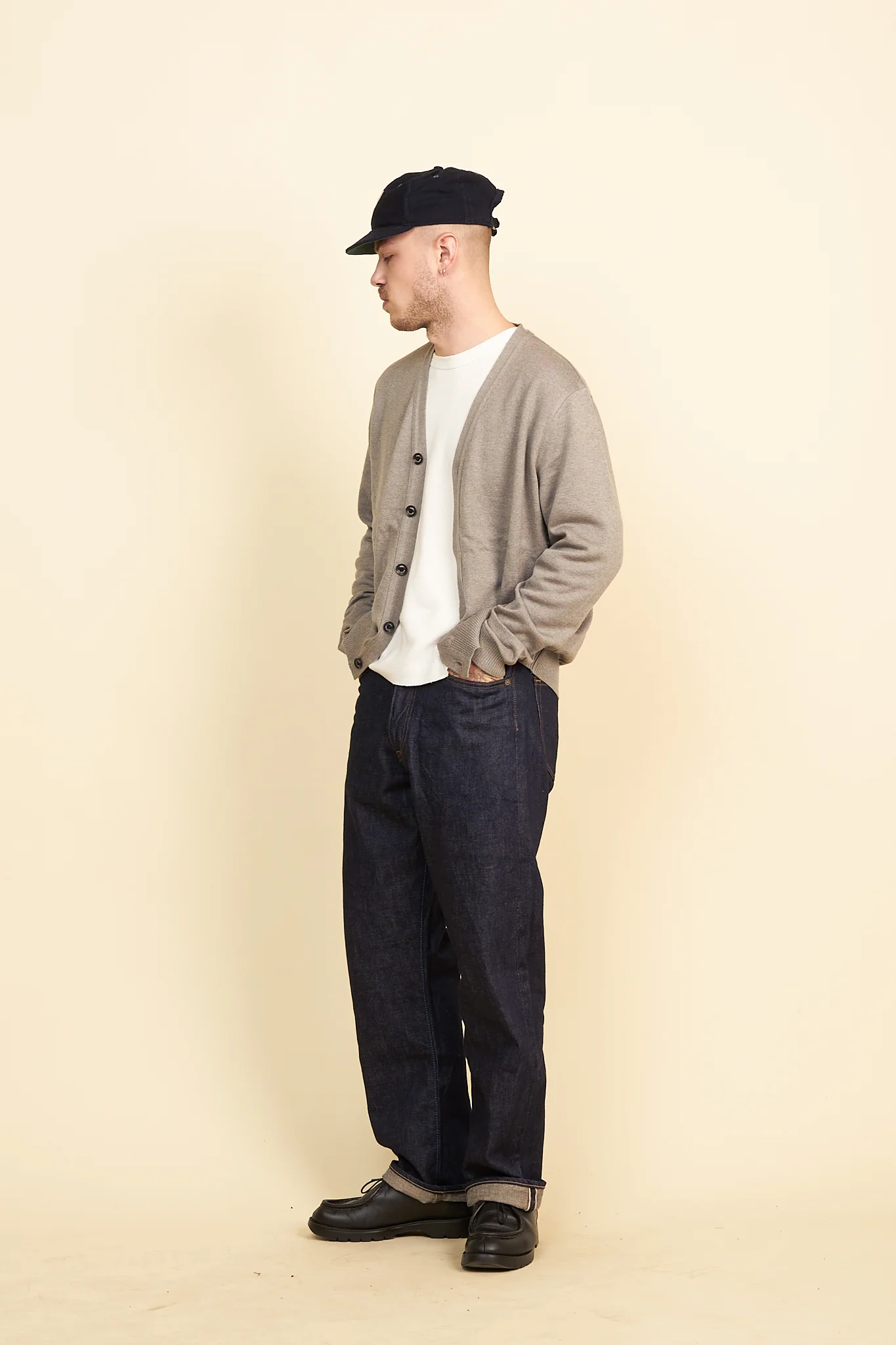 Rats High Gauge Cardigan - Grey - Image 4