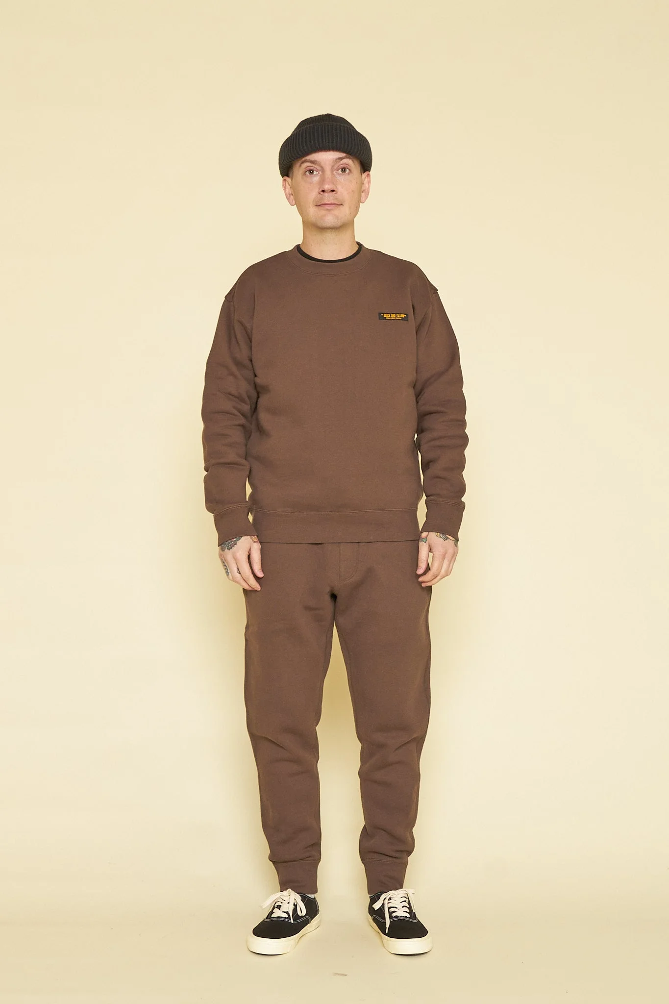 Rats Jogger Sweat Pants - Brown - Image 2