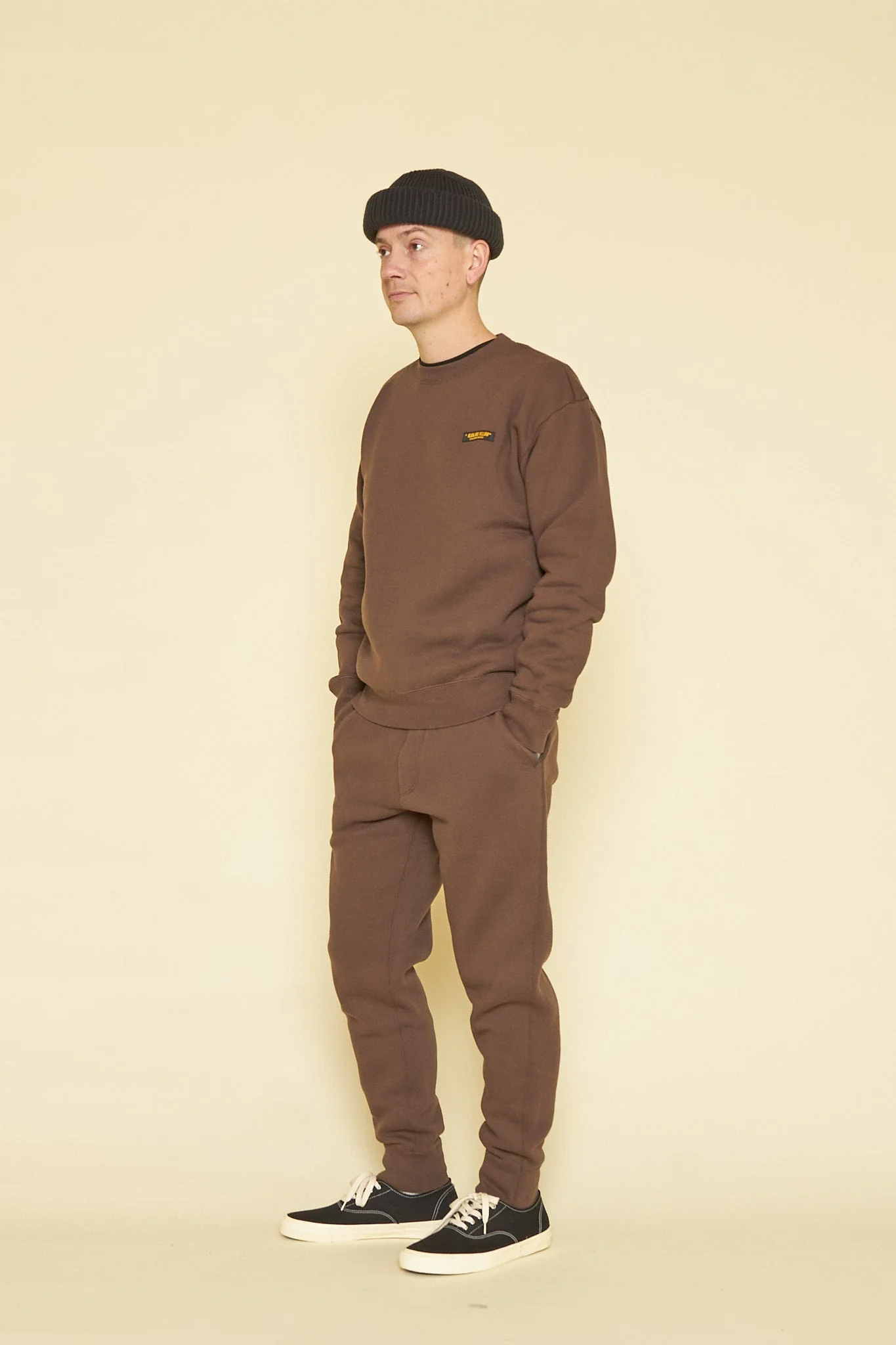 Rats Jogger Sweat Pants - Brown - Image 4