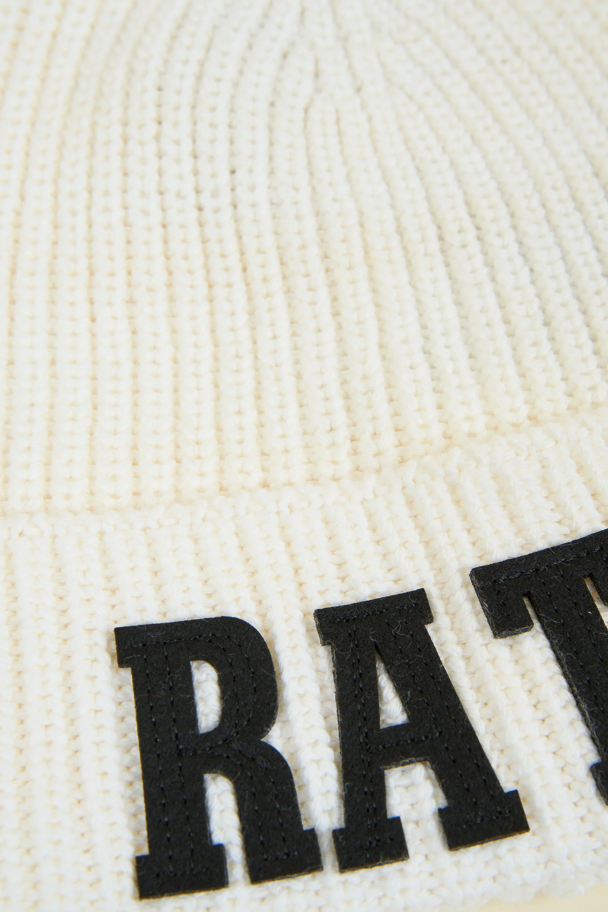 Rats Knit Cap - White - Image 4