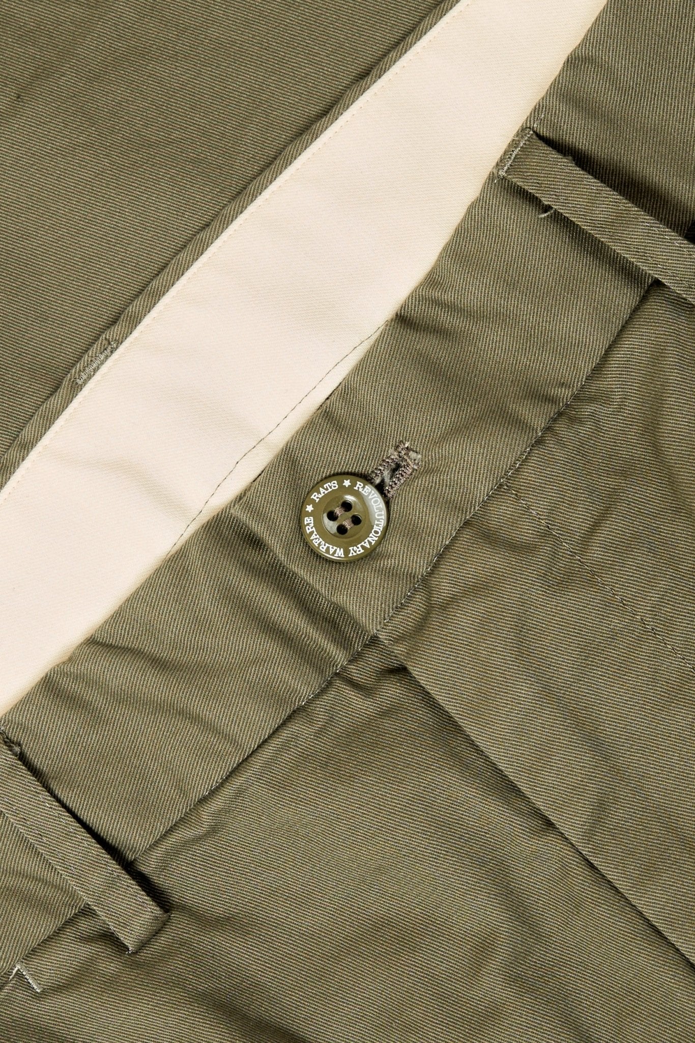 Rats LL Chino Pants - Khaki - Image 5