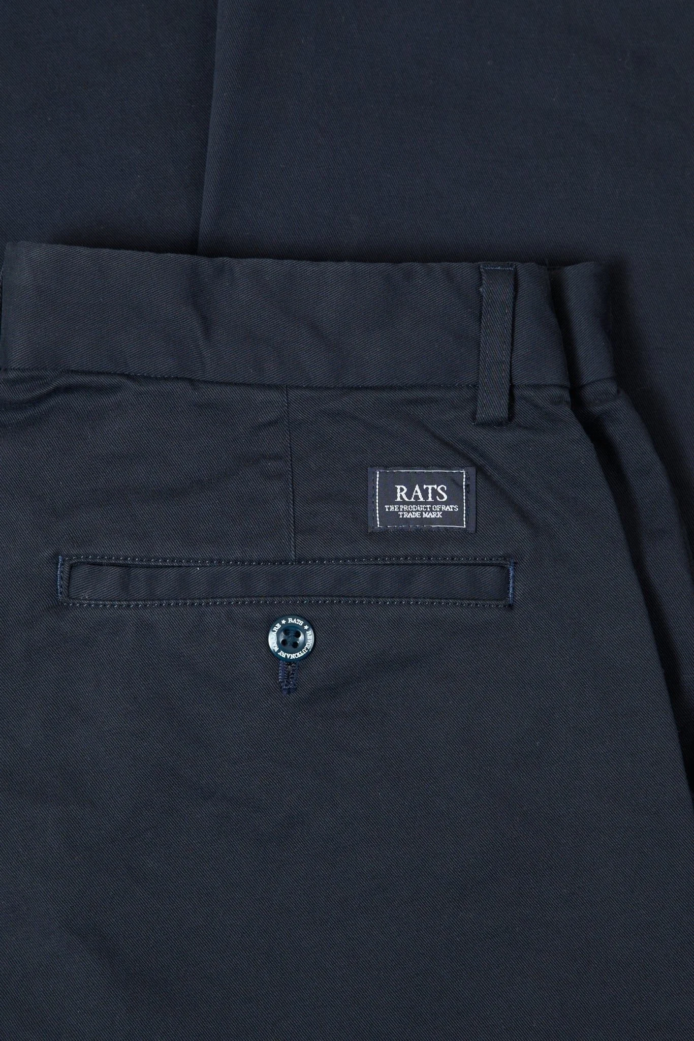 Rats LL Chino Pants - Navy - Image 3