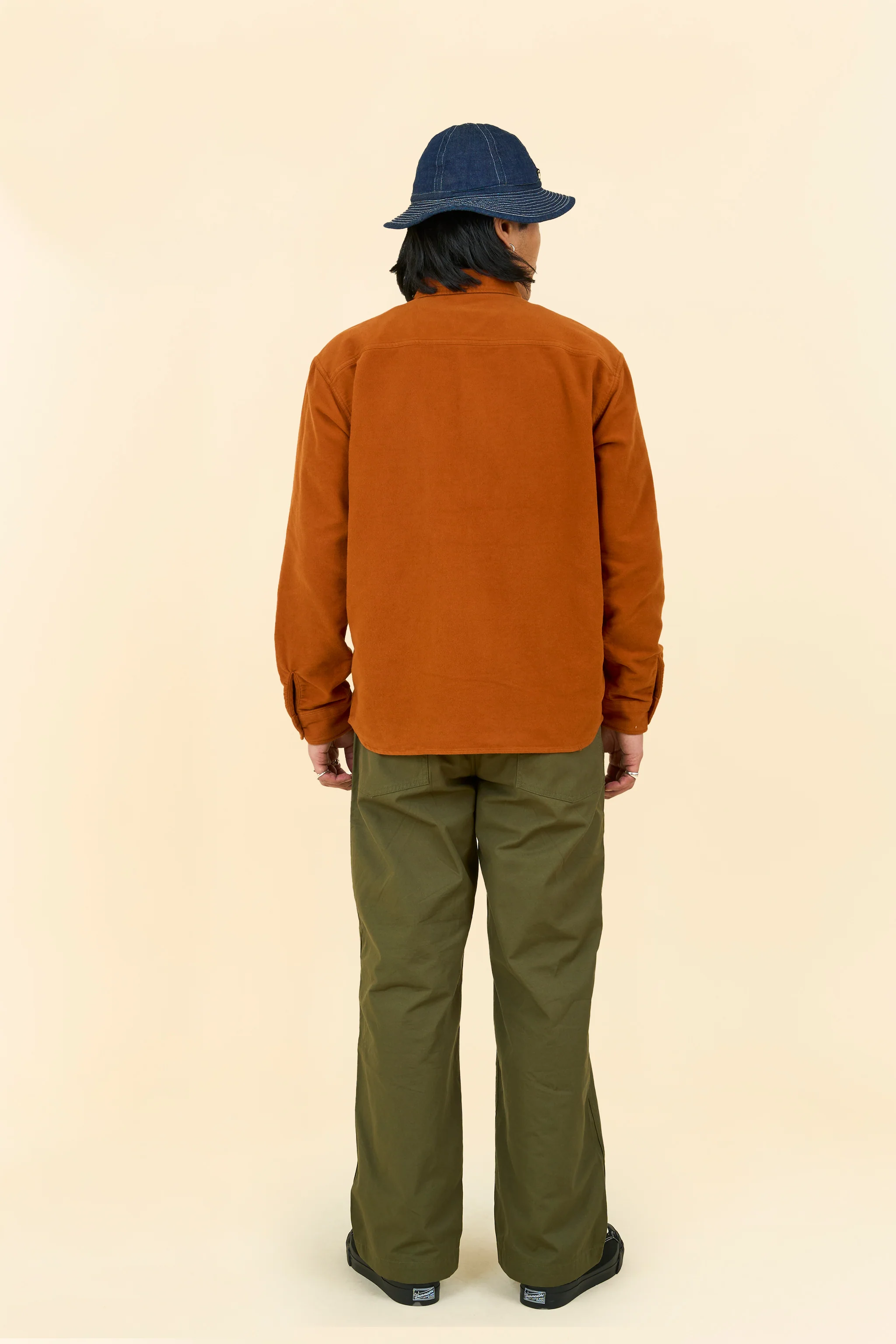 Rats Moleskin B.D Shirt - Orange - Image 5