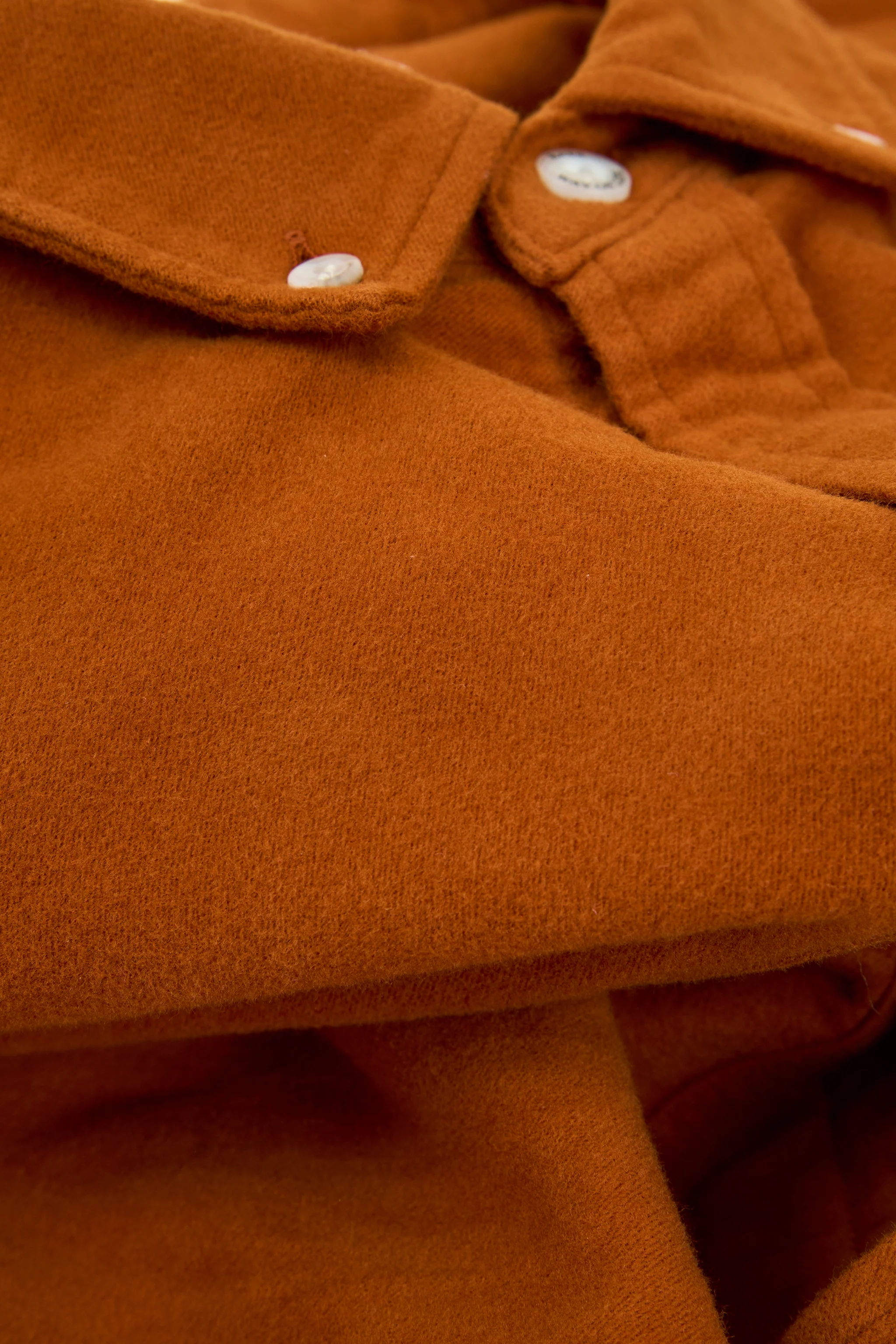 Rats Moleskin B.D Shirt - Orange - Image 7