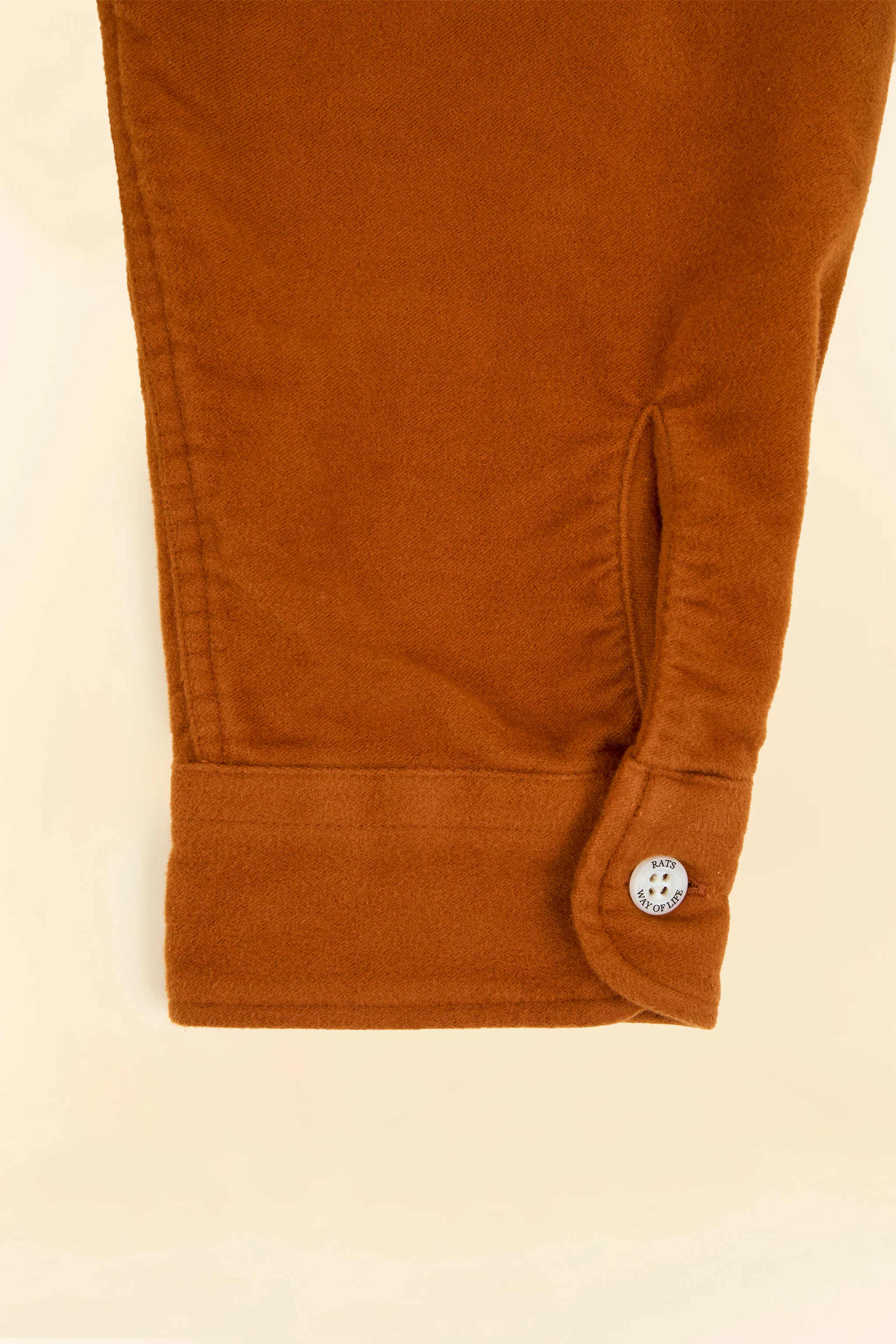 Rats Moleskin B.D Shirt - Orange - Image 9
