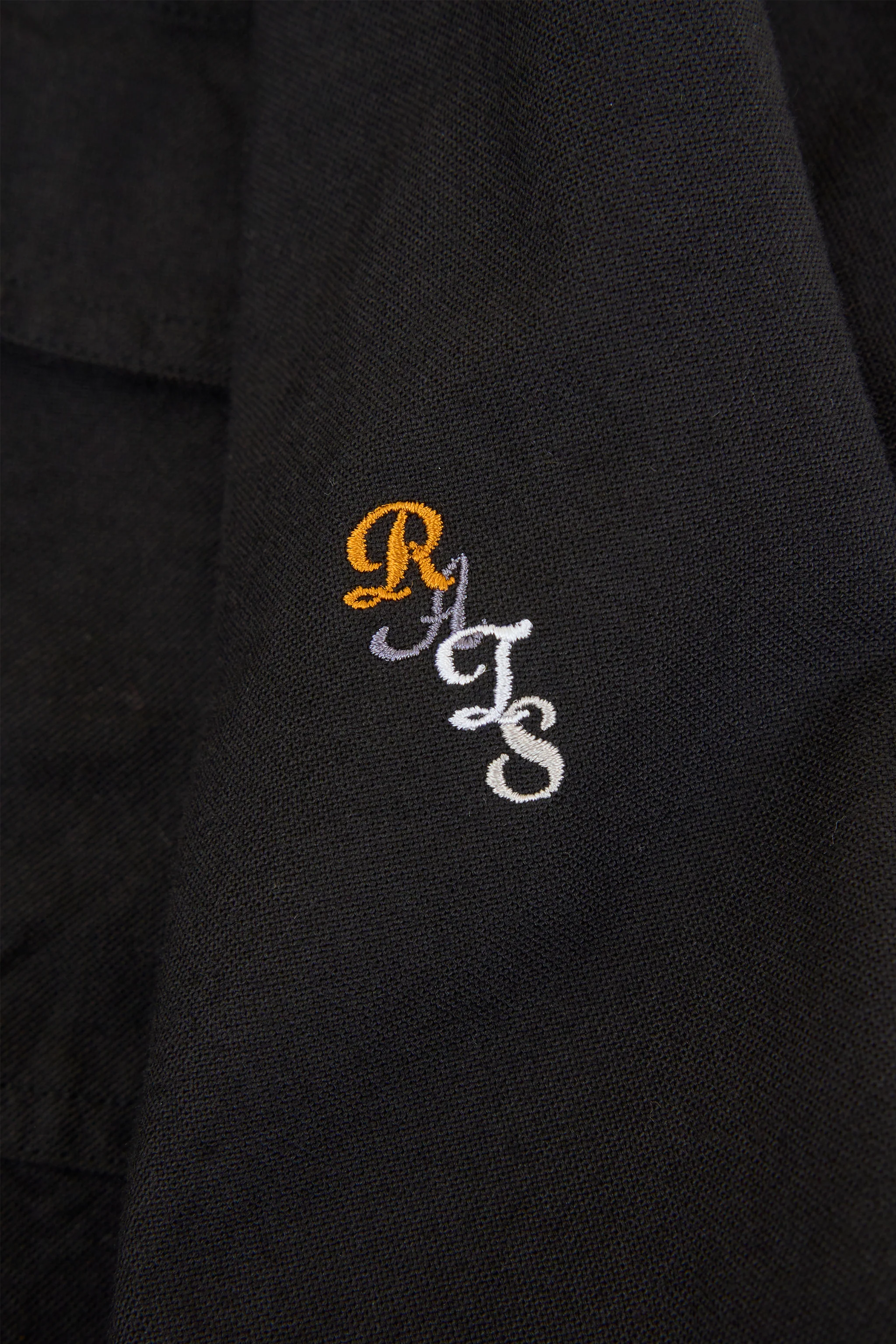 Rats Oxford B.D Shirt - Black - Image 8