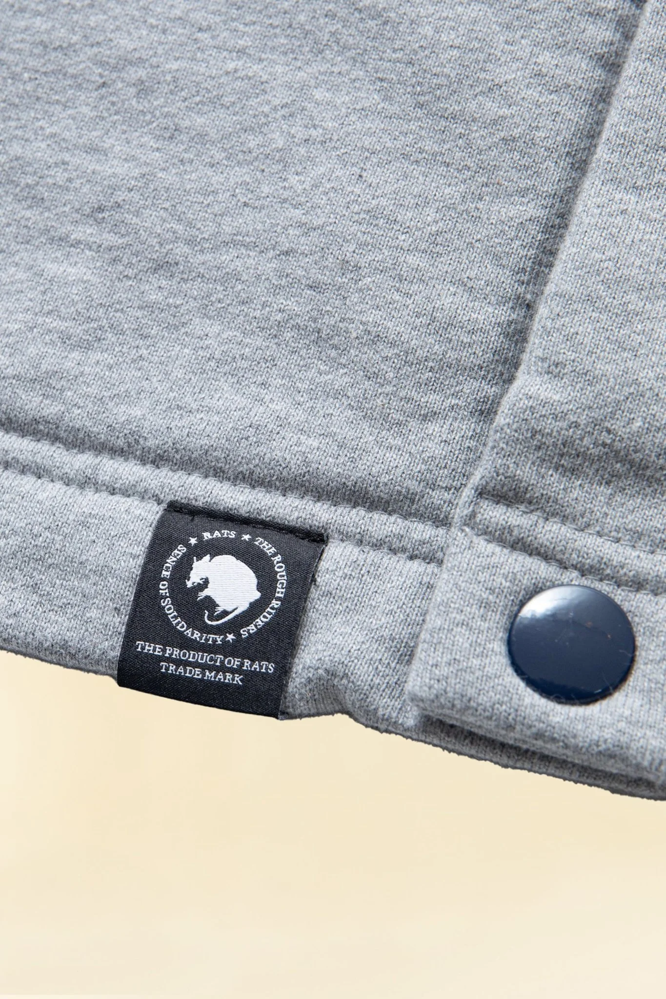 Rats Pharaoh Sweat Jacket - Grey - Image 7