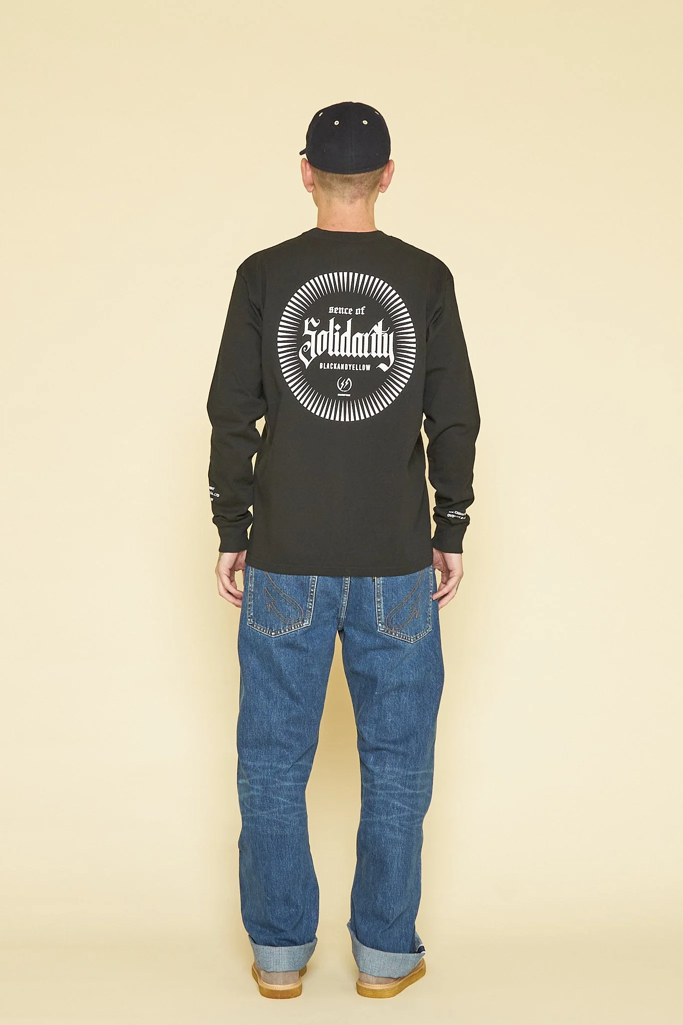 Rats Solidarity Pocket Long Sleeve - Black - Image 6