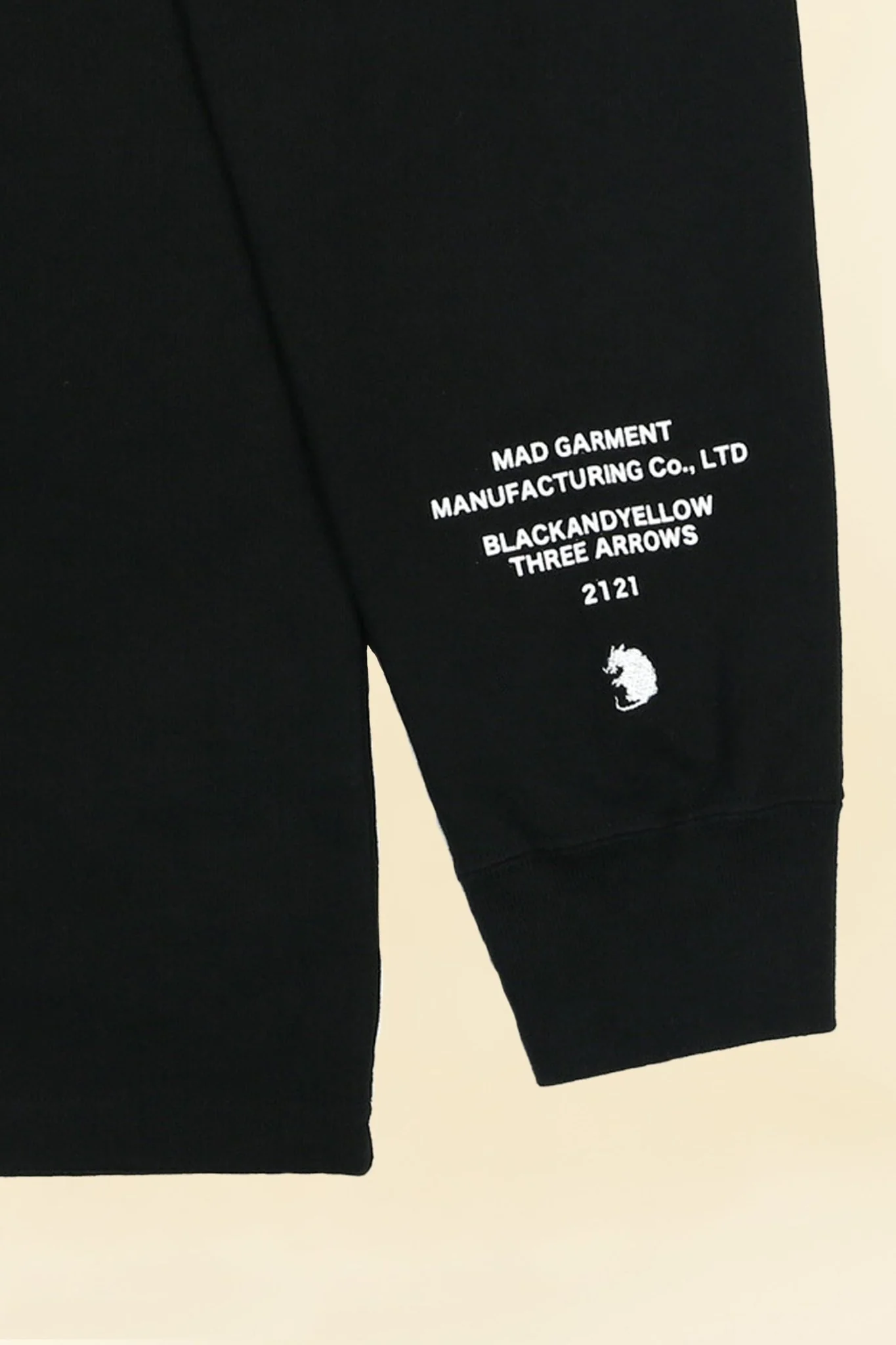 Rats Solidarity Pocket Long Sleeve - Black - Image 7