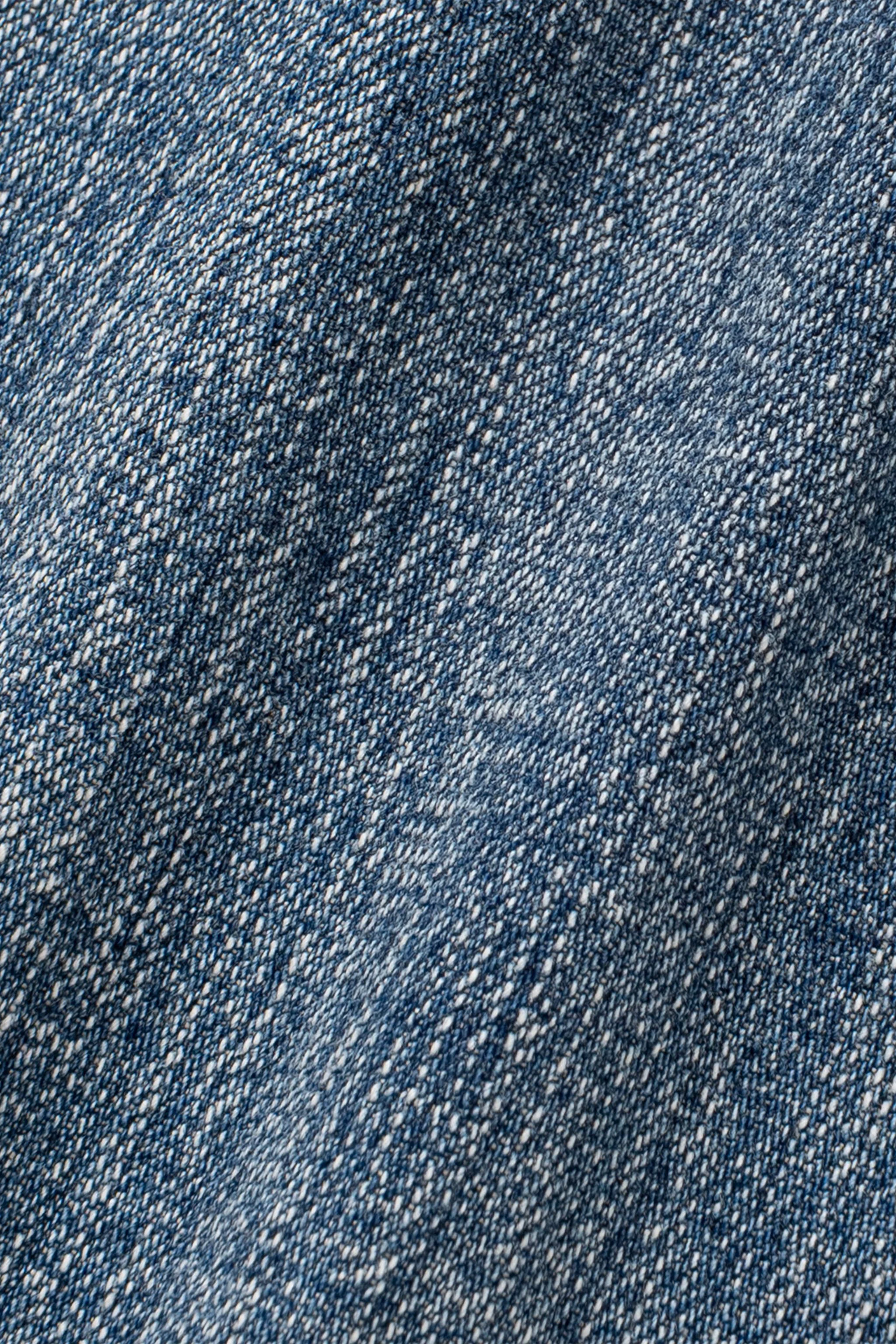 Rats Stand Collar Denim Shirt Indigo - Image 5