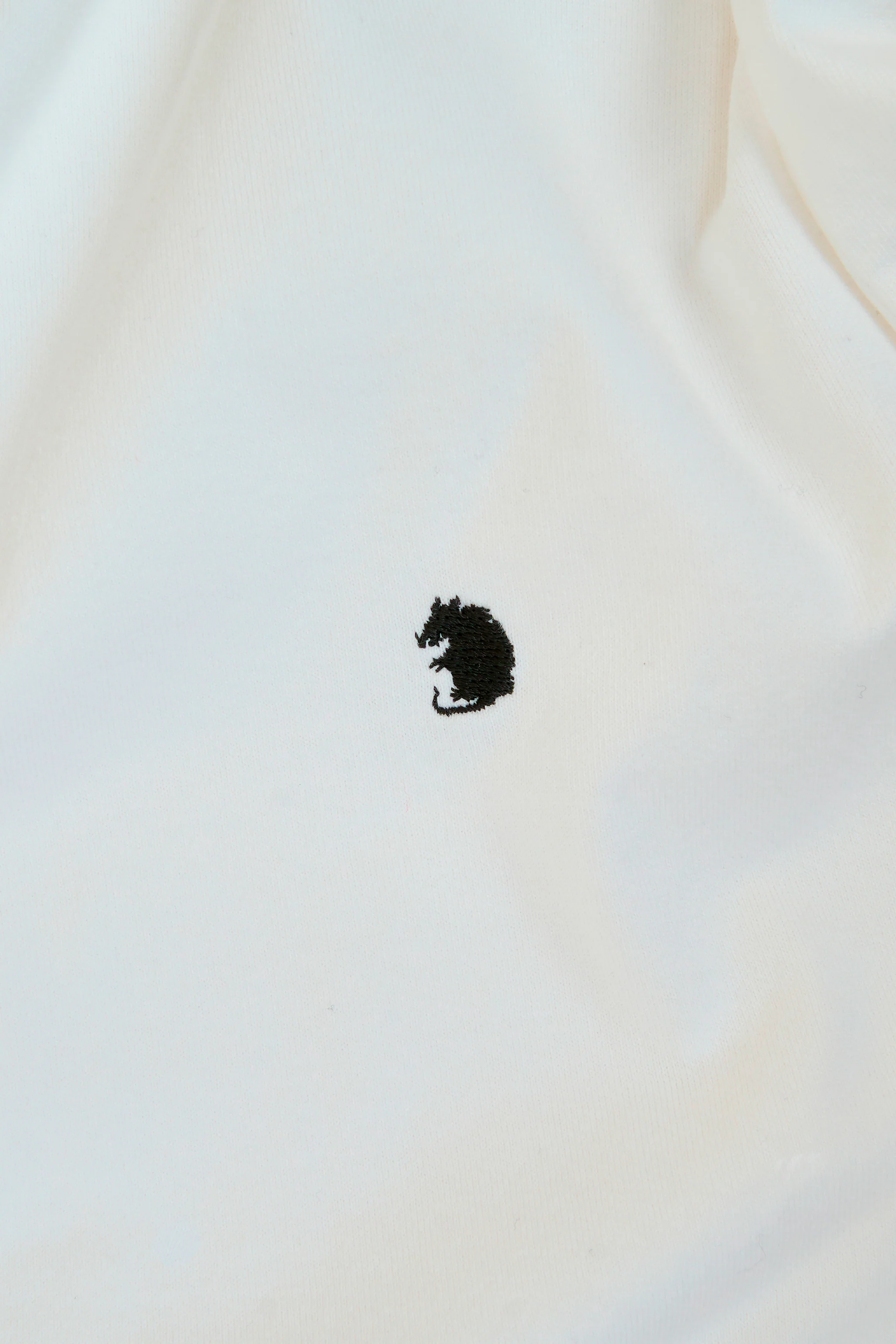 Rats Trim Pocket T-Shirt - White/Red - Image 8