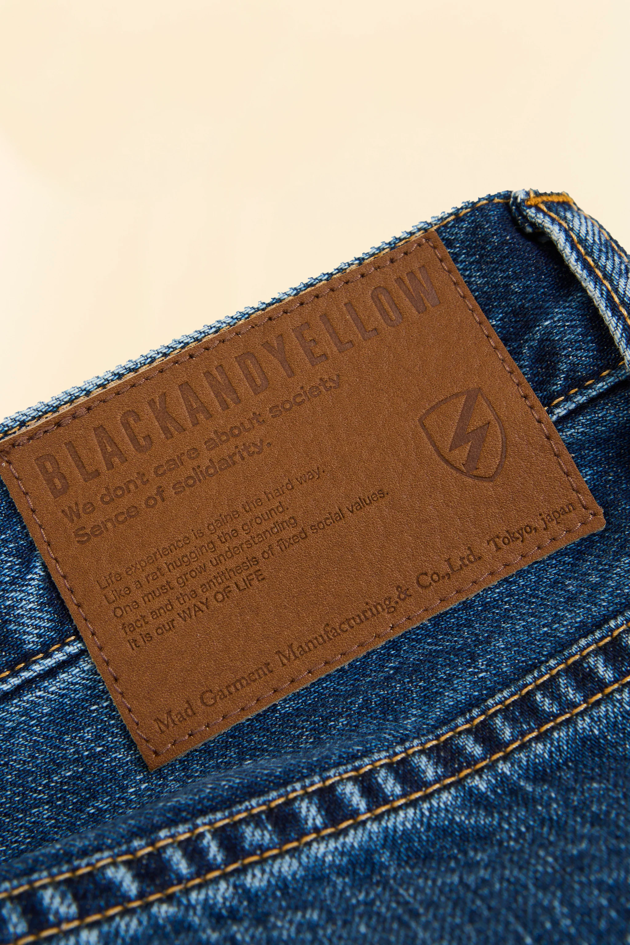 Rats Vintage Wash Denim - 11oz. - Image 11