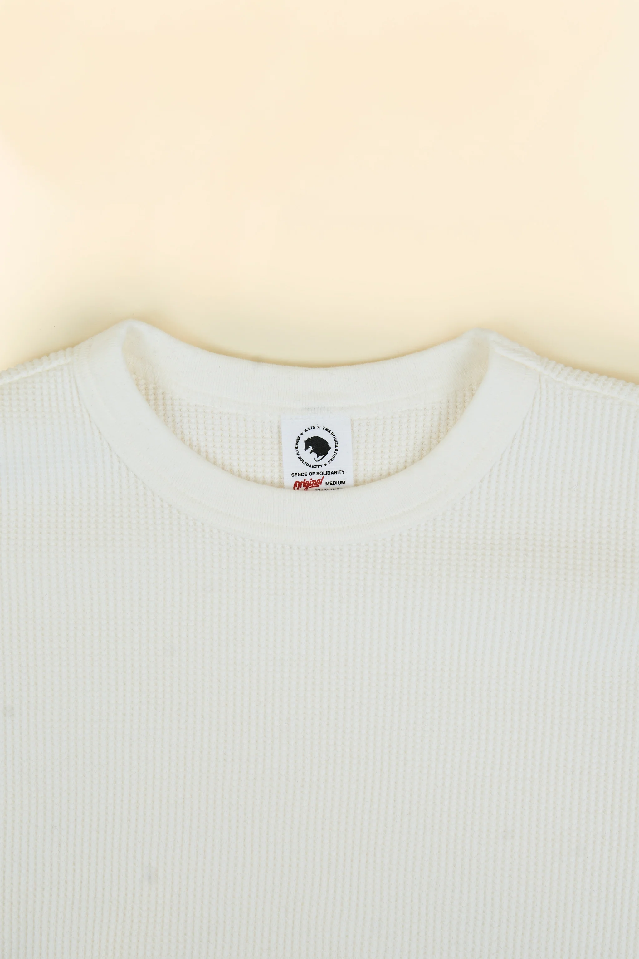 Rats Waffle Thermal - White - Image 5