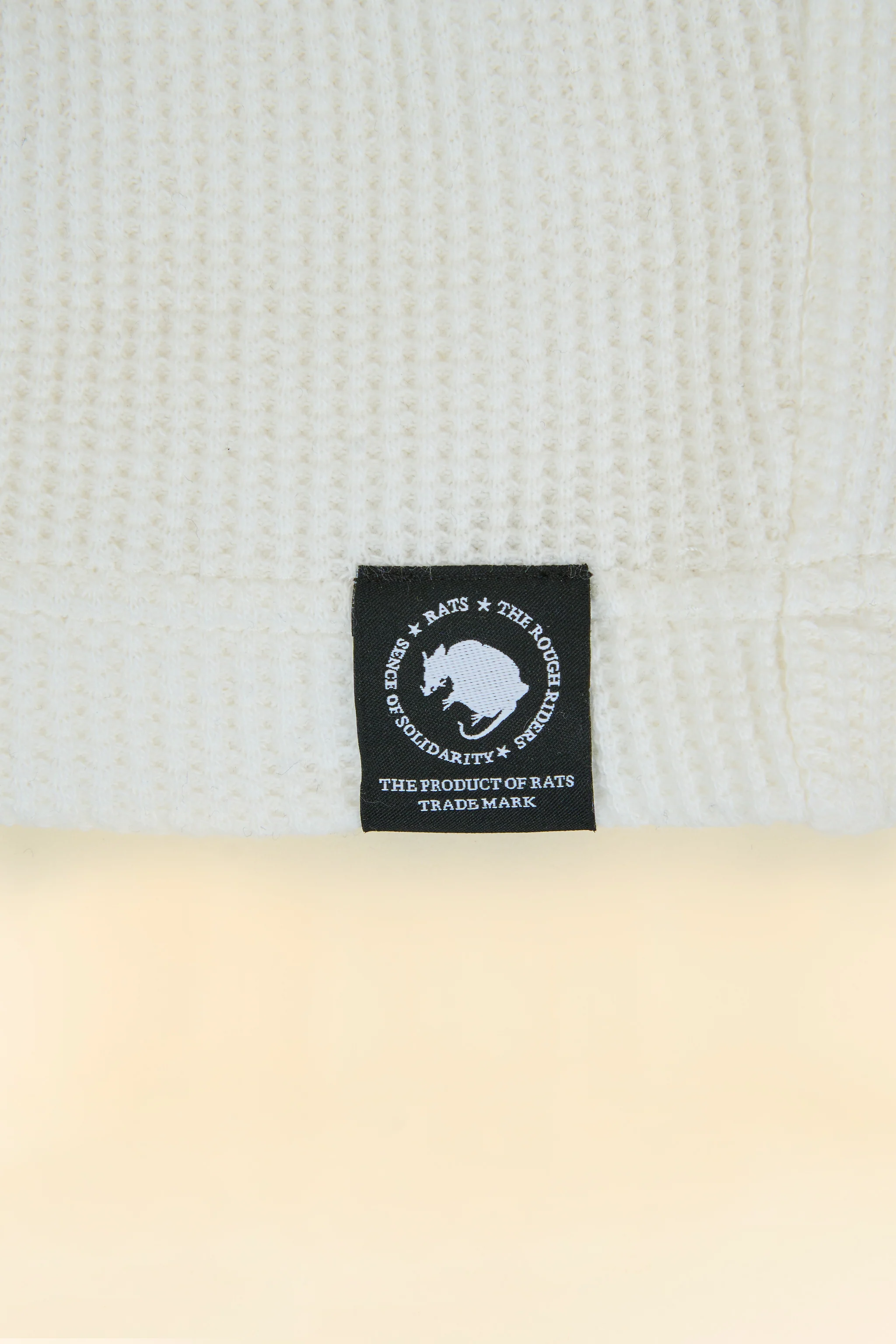 Rats Waffle Thermal - White - Image 6