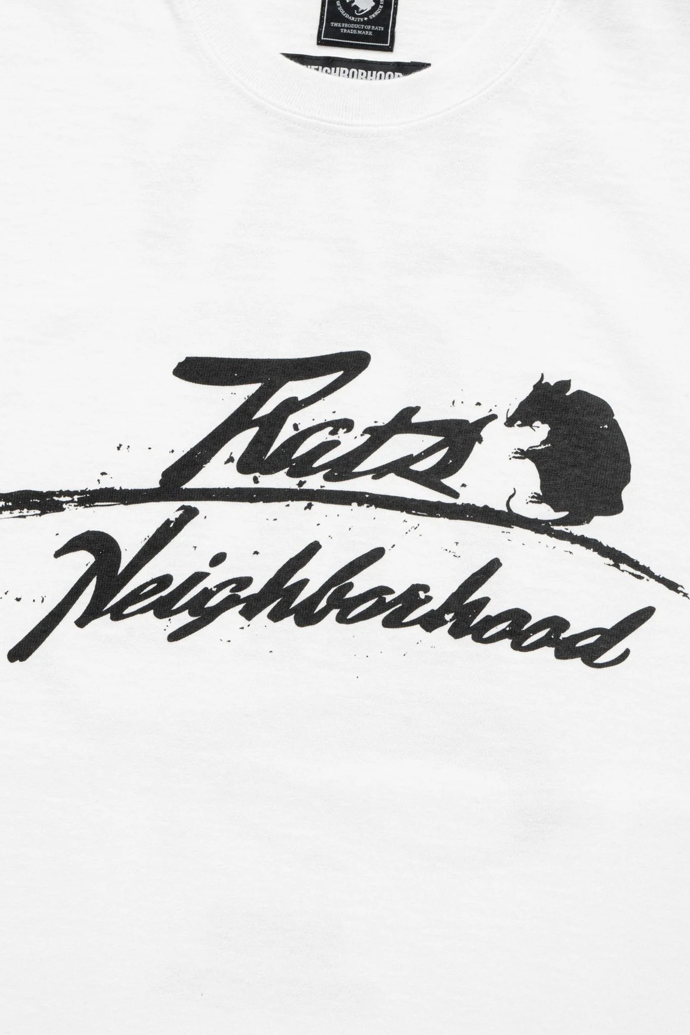 Rats x Neighborhood T-Shirt - White - Image 3