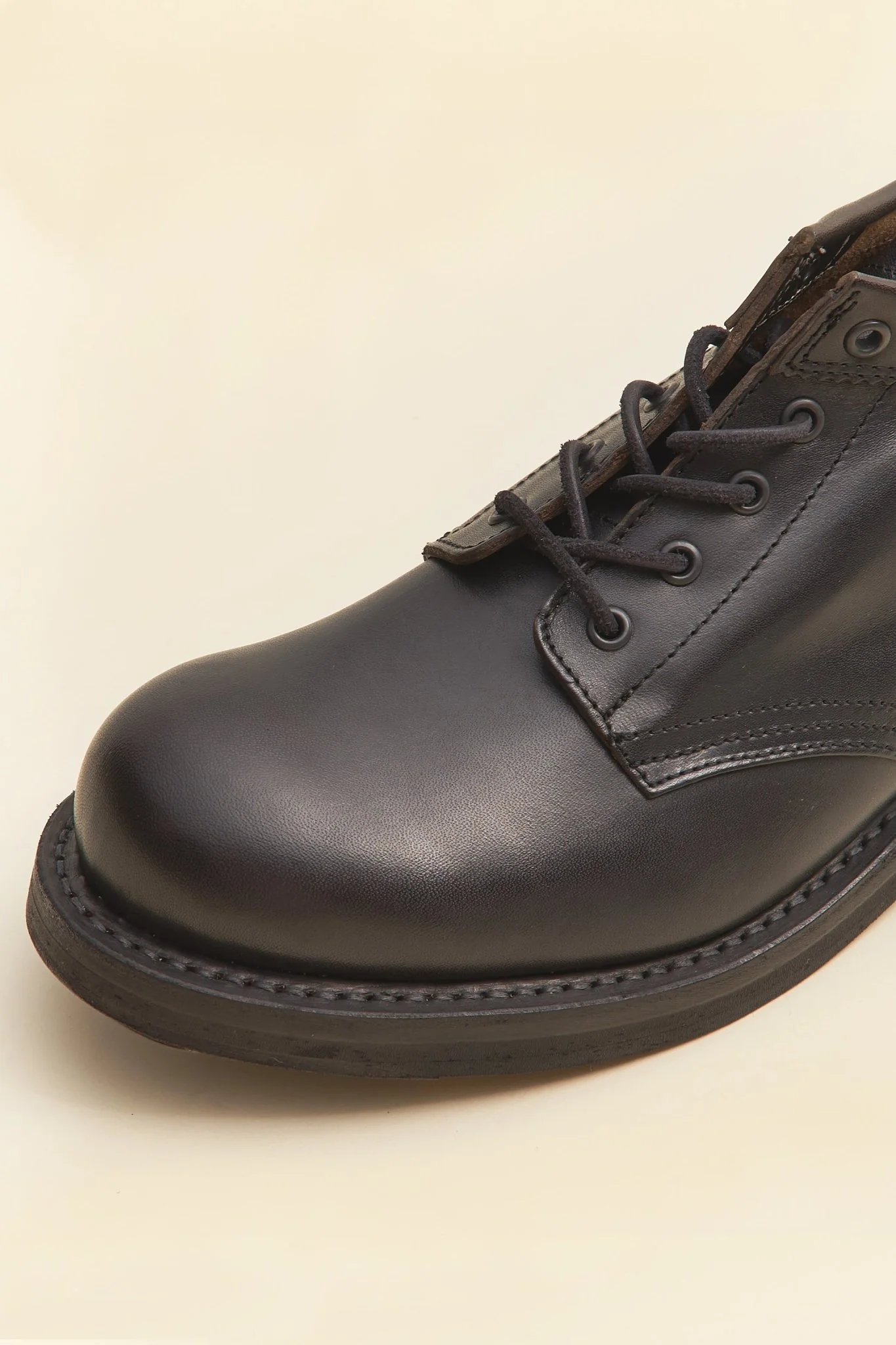 Rolling Dub Trio Coupen Mid-Cut Boot - Horse All Black - Image 6