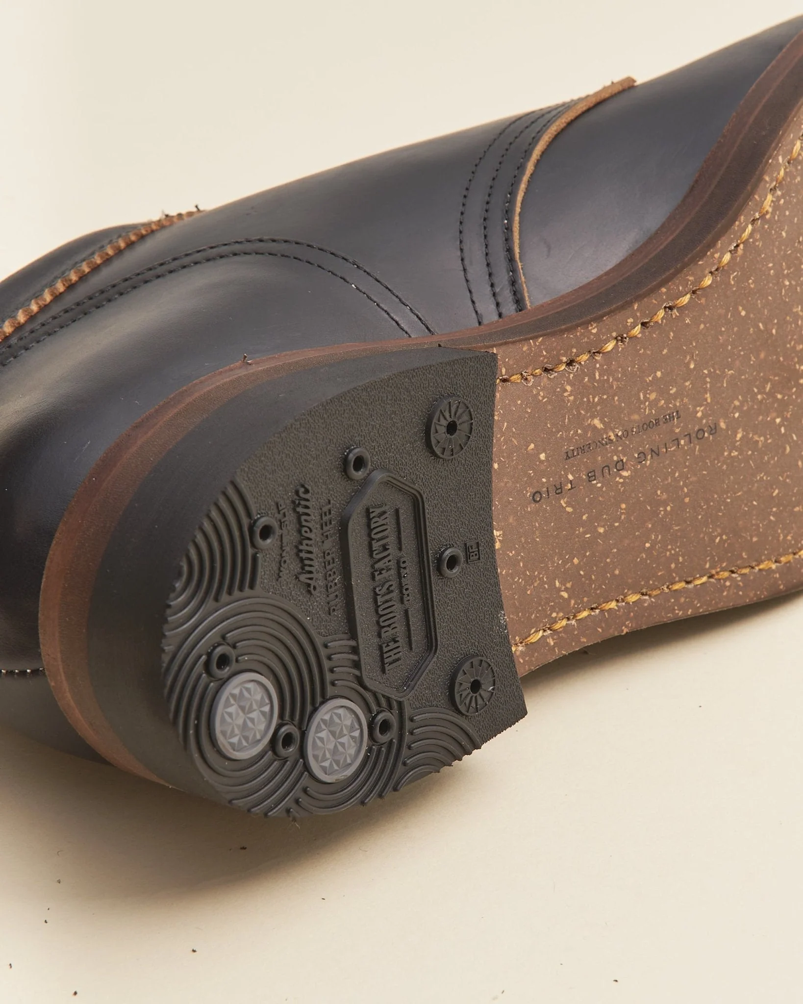 Rolling Dub Trio Coupen Mid-Cut Boot - Oil Black Chromexcel - Image 13