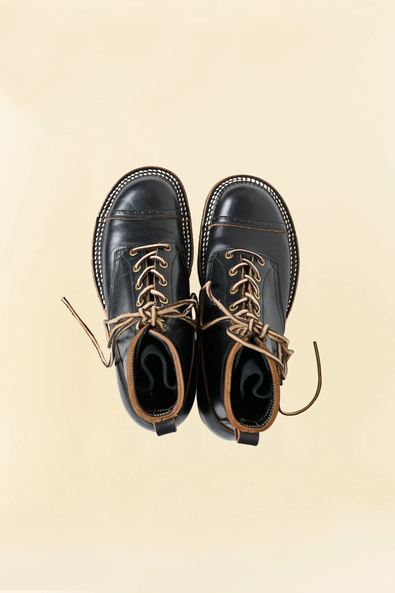 Rolling Dub Trio ROOTS 6" Toe Cap - Black Horsebutt - Image 5