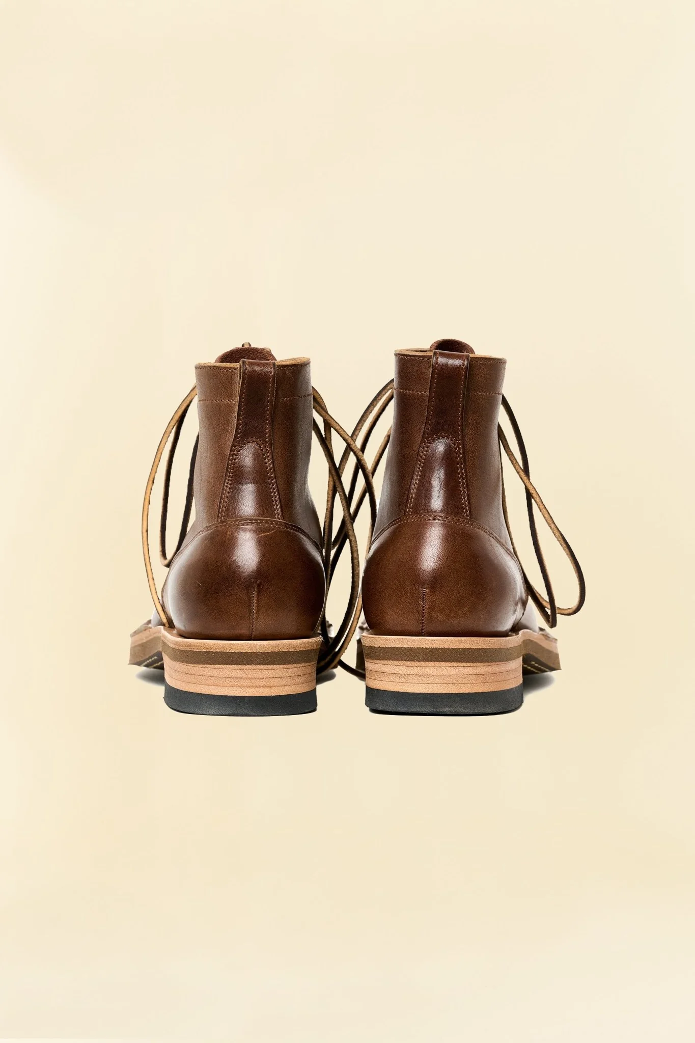 Rolling Dub Trio ROOTS 6" Toe Cap - Brown Horsebutt - Image 5