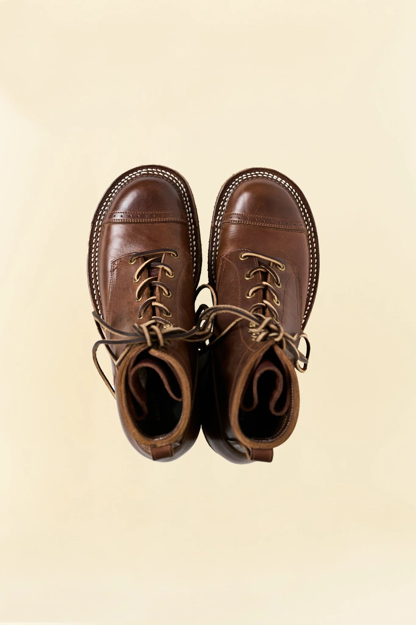 Rolling Dub Trio ROOTS 6" Toe Cap - Brown Horsebutt - Image 6