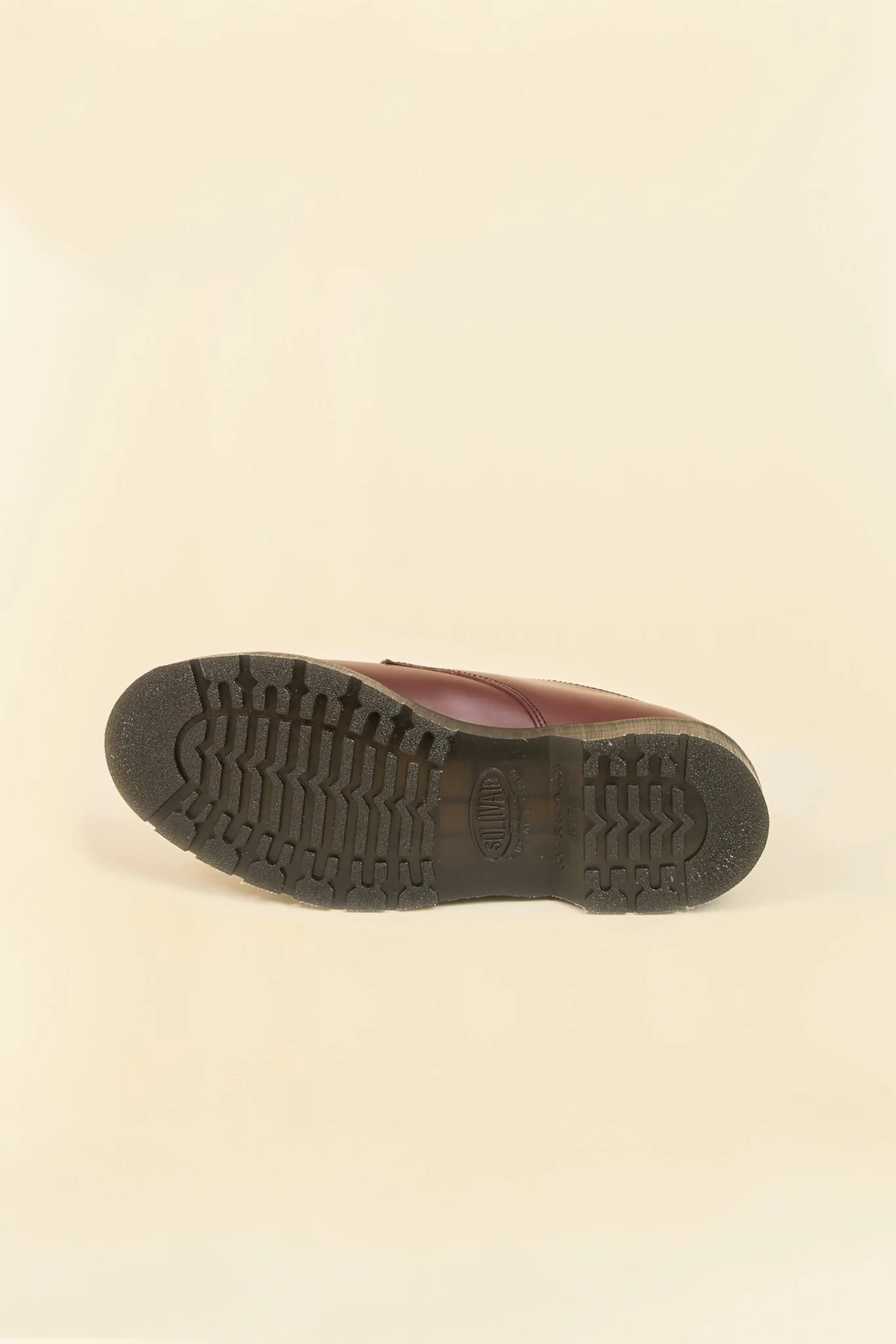 Solovair 3 Eye Gibson Shoe - Oxblood - Image 6